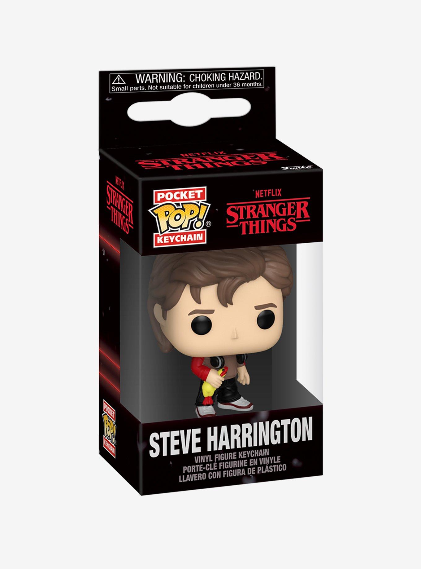Funko Pocket Pop! Stranger Things Steve Harrington Vinyl Keychain, , hi-res