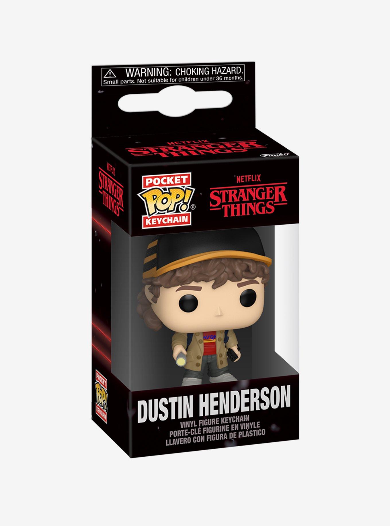 Funko Pocket Pop! Stranger Things Dustin Henderson Vinyl Keychain, , hi-res