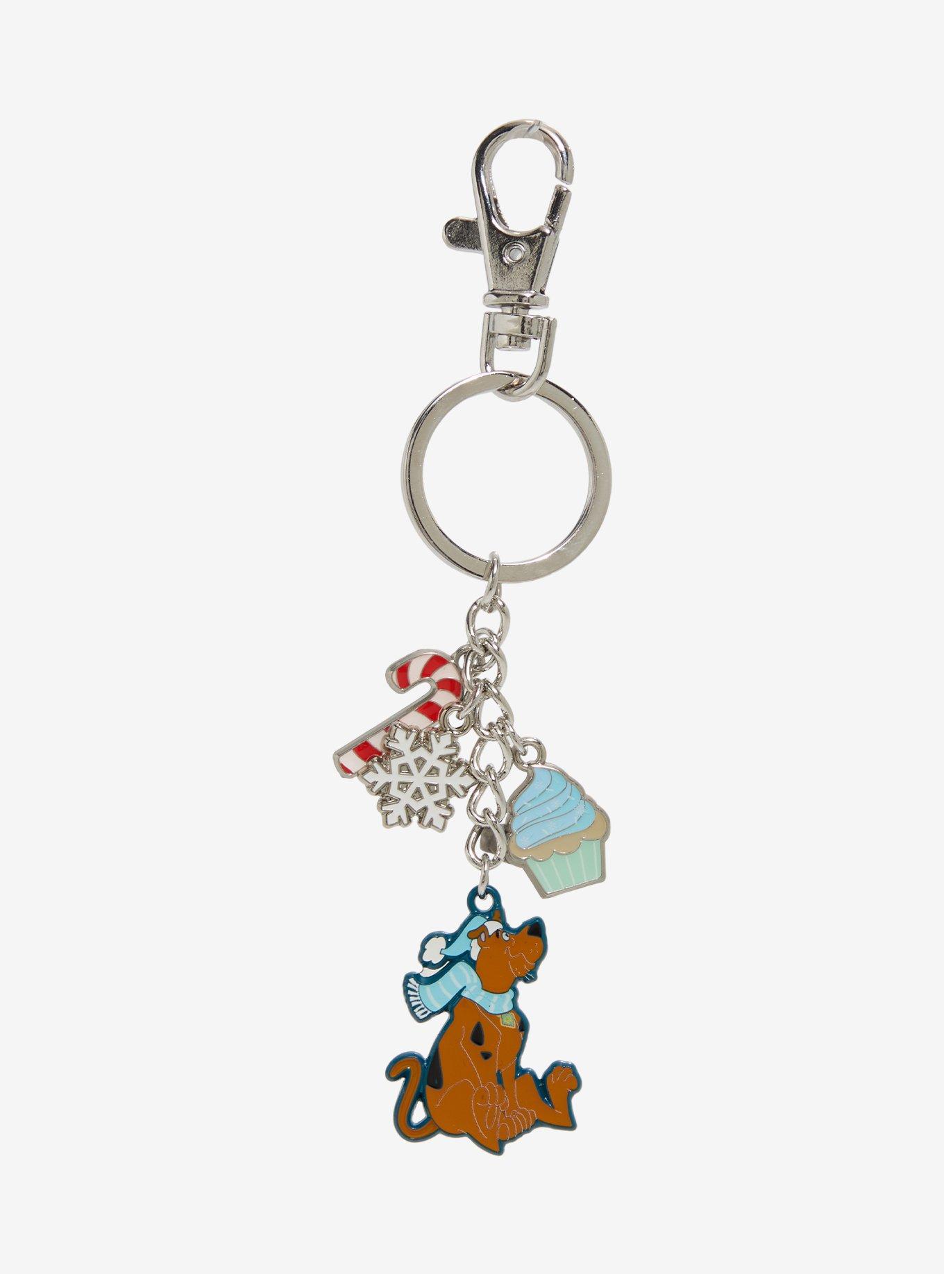 Scooby-Doo! Winter Peppermint Scented Multi-Charm Keychain, , hi-res