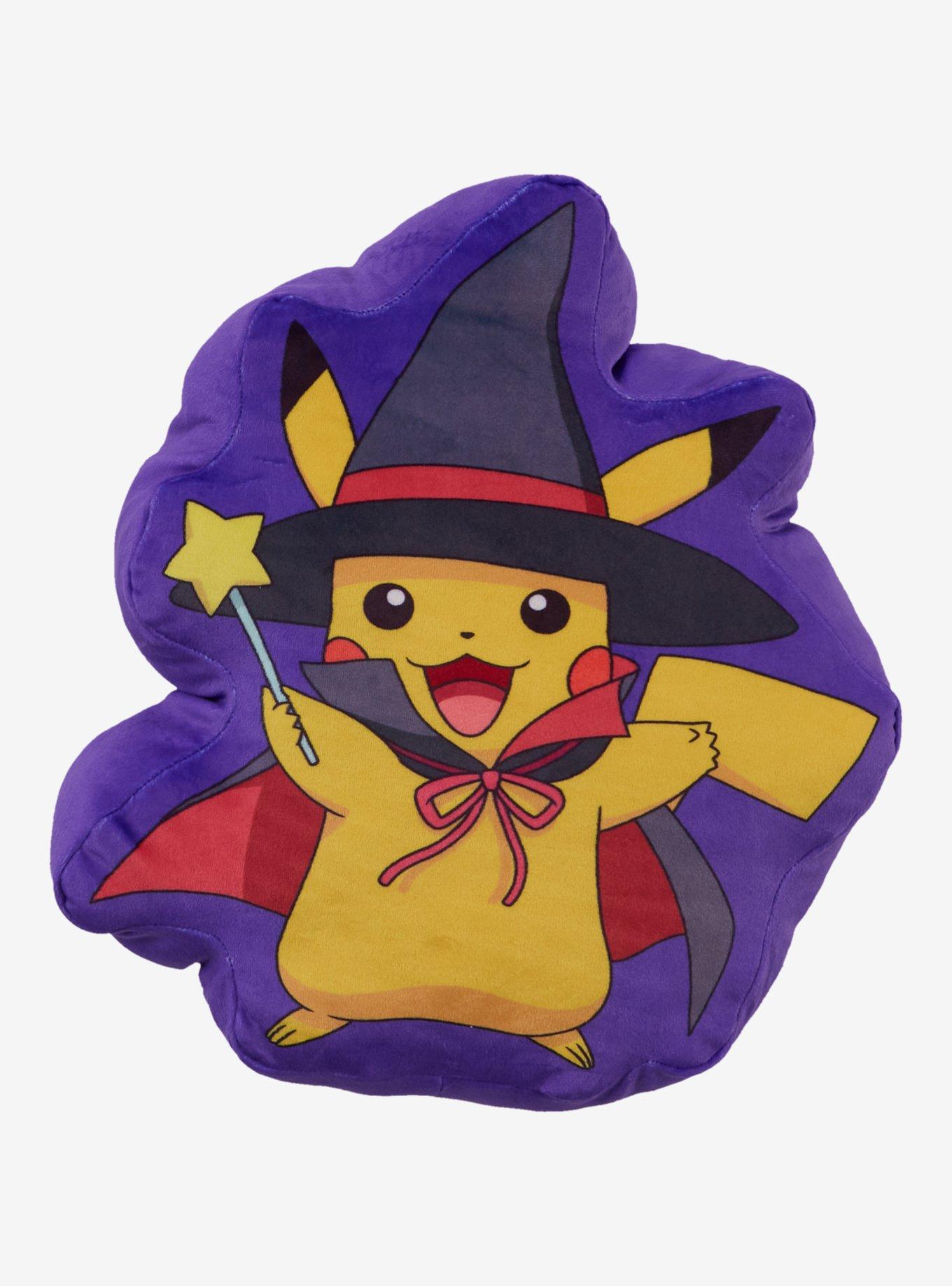 Pokémon Pikachu Witch Halloween Throw Pillow, , hi-res