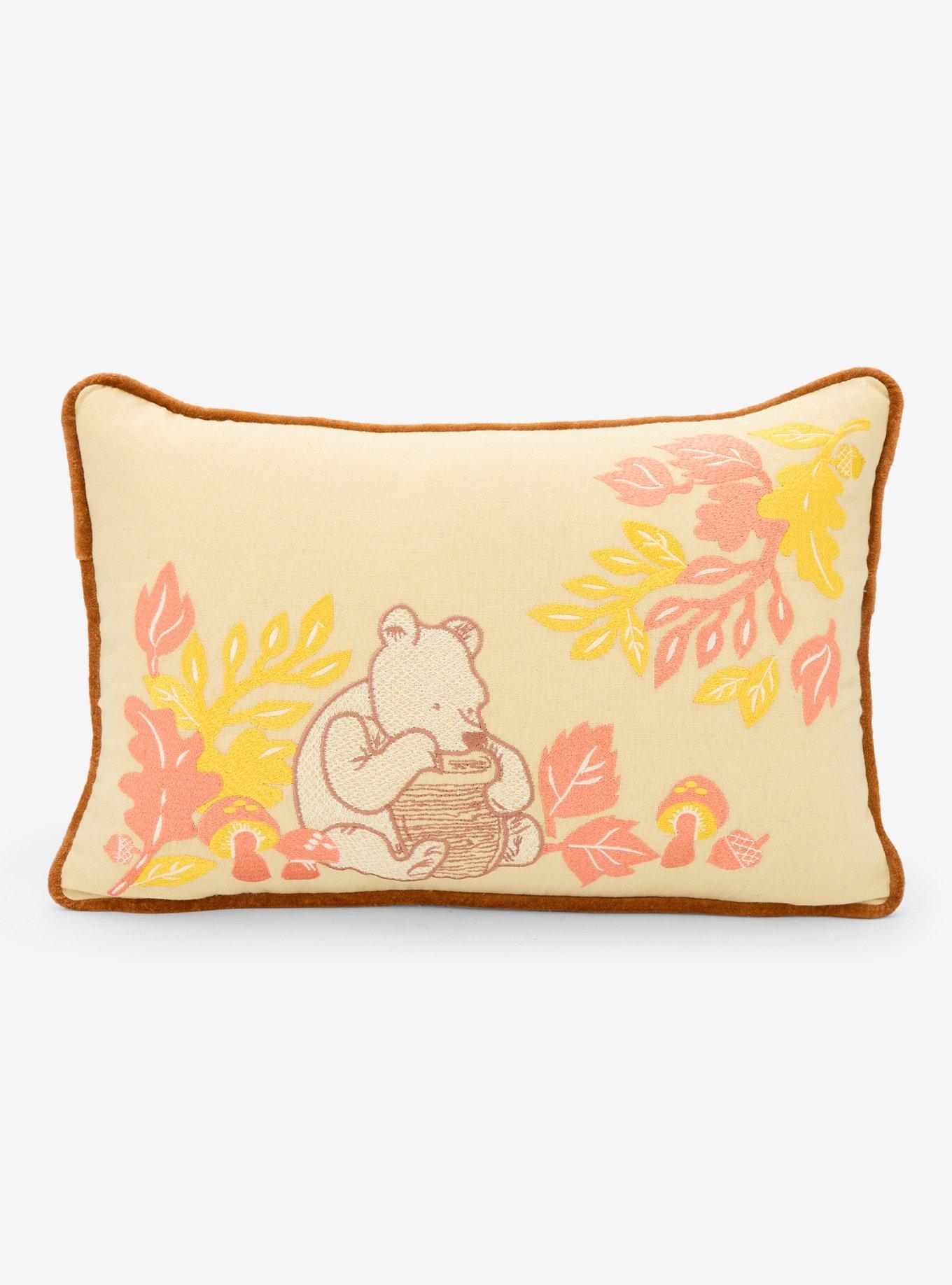 Disney Winnie the Pooh Illustrated Lumbar Pillow — BoxLunch Exclusive, , hi-res