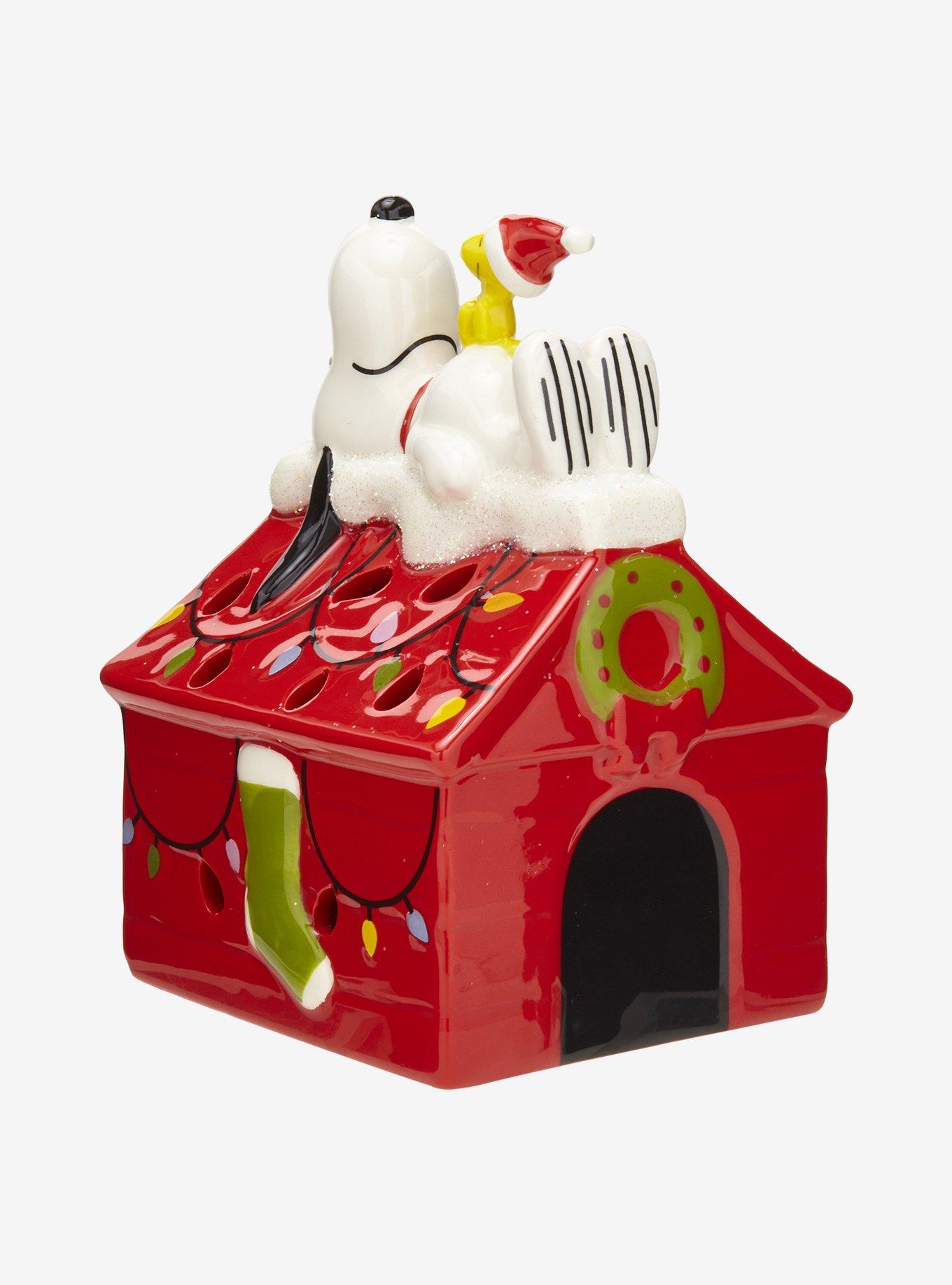 Peanuts Snoopy Doghouse Figural Tea Light Holder | BoxLunch