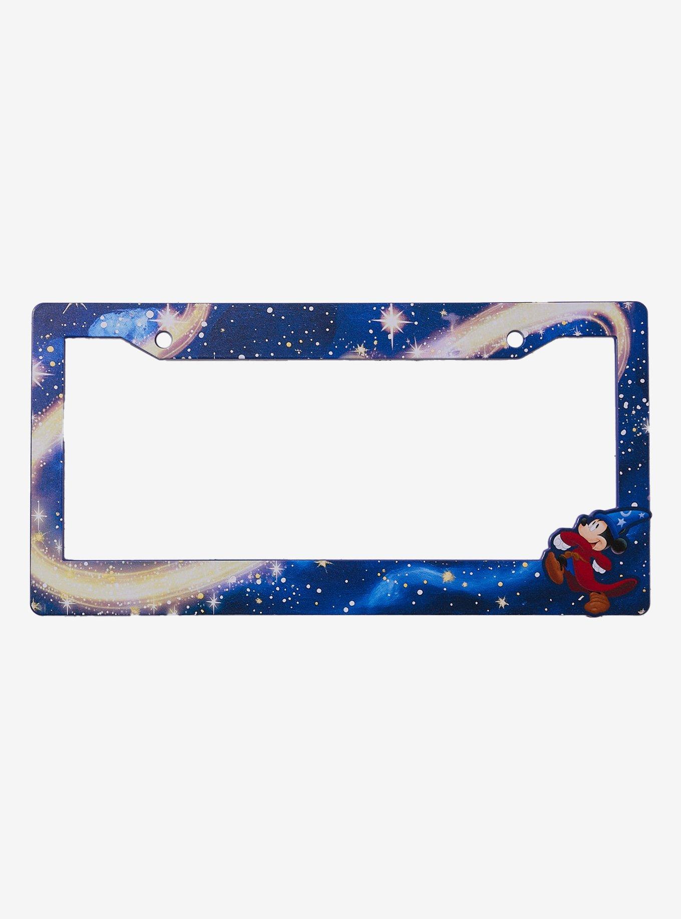 Disney Fantasia Sorcerer Mickey License Plate Frame — BoxLunch Exclusive, , hi-res