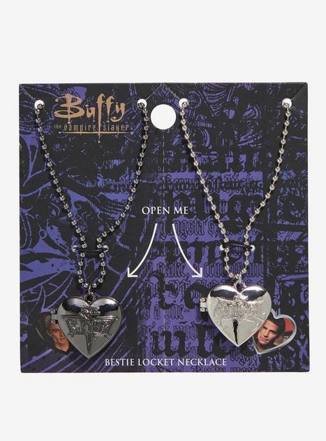 Buffy The Vampire Slayer Angel & Spike Locket Best Friend Necklace Set ...