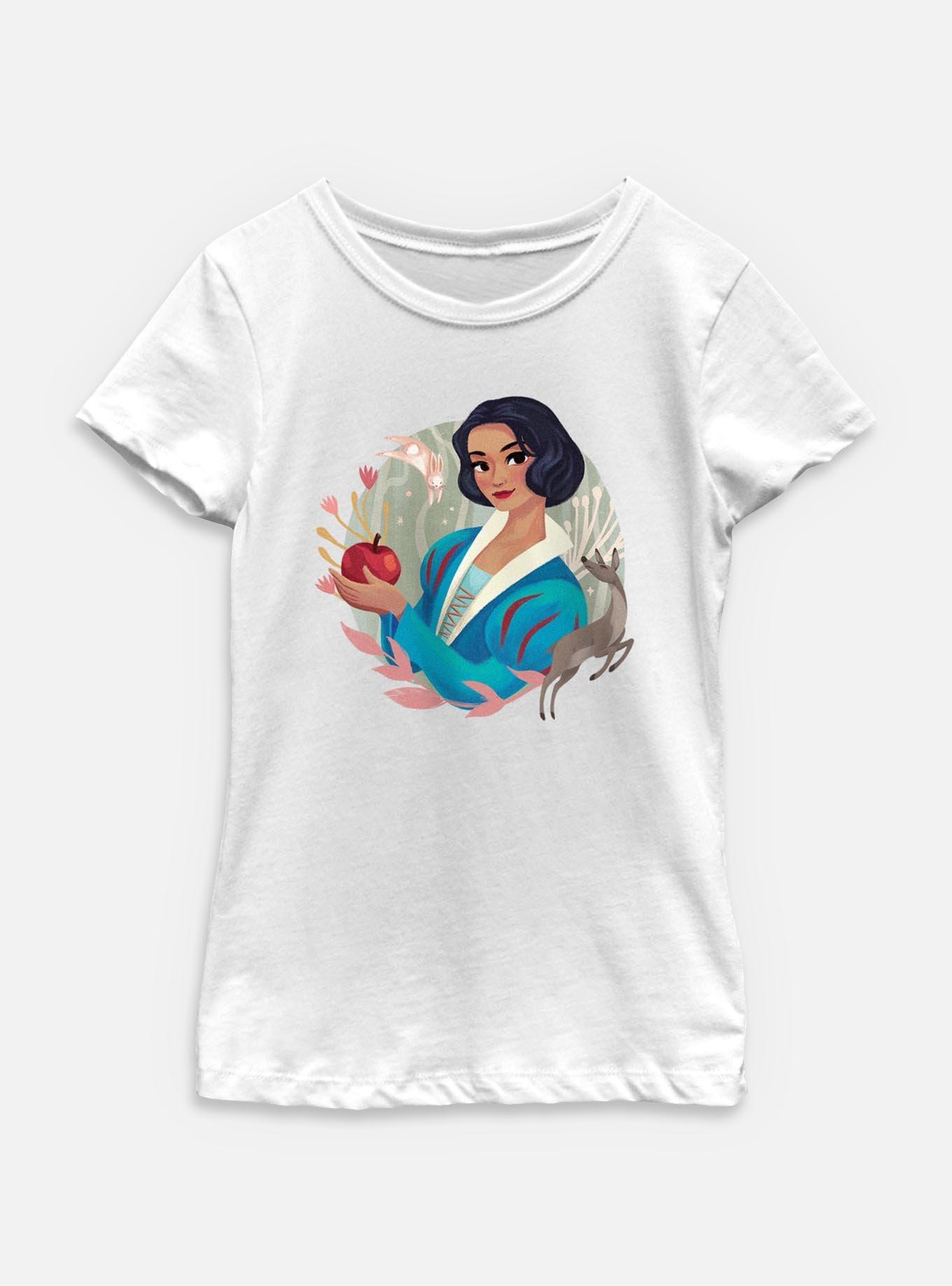 Disney Snow White Live Action Smiling Pose Youth Girls T-Shirt, , hi-res