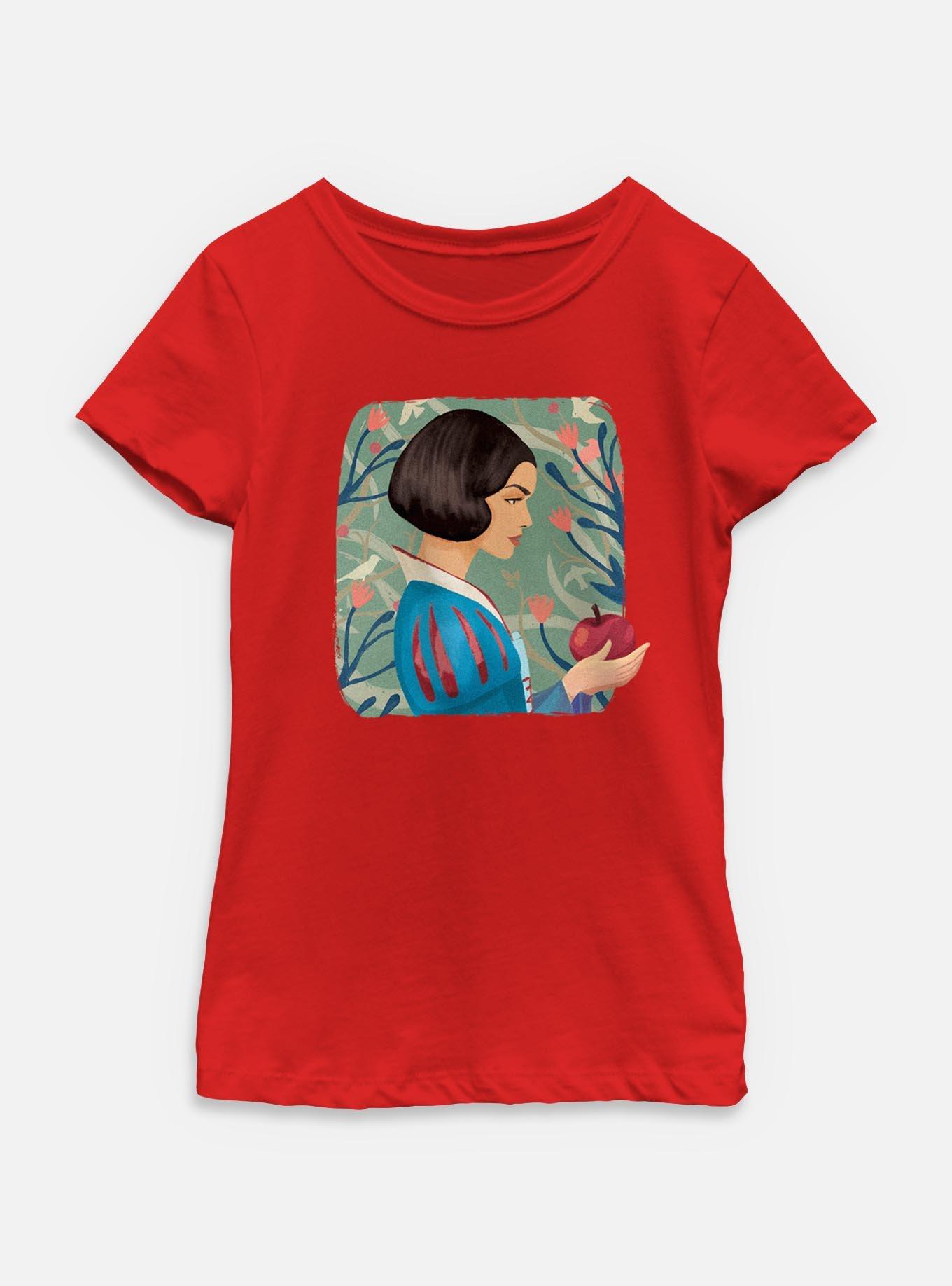 Disney Snow White Live Action Snow White And Apple Youth Girls T-Shirt, , hi-res