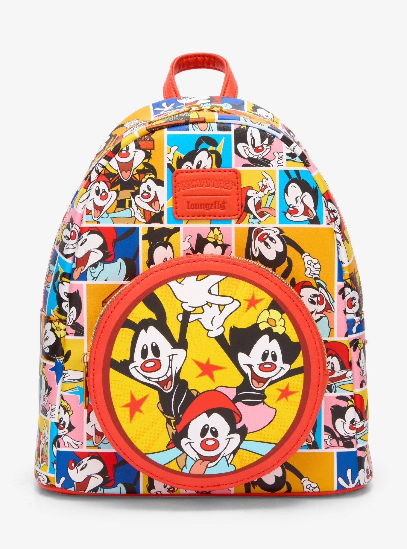 Loungefly Animaniacs Character Grid Mini Backpack, , hi-res