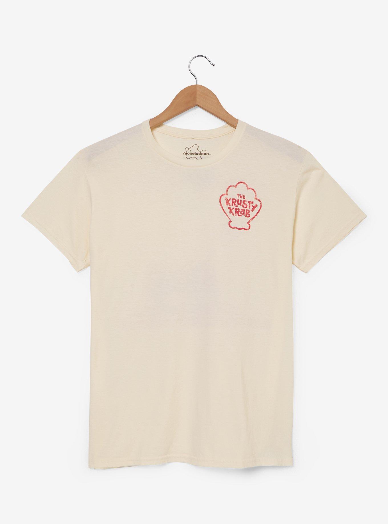 SpongeBob SquarePants The Krusty Krab Logo T-Shirt - BoxLunch Exclusive, , hi-res
