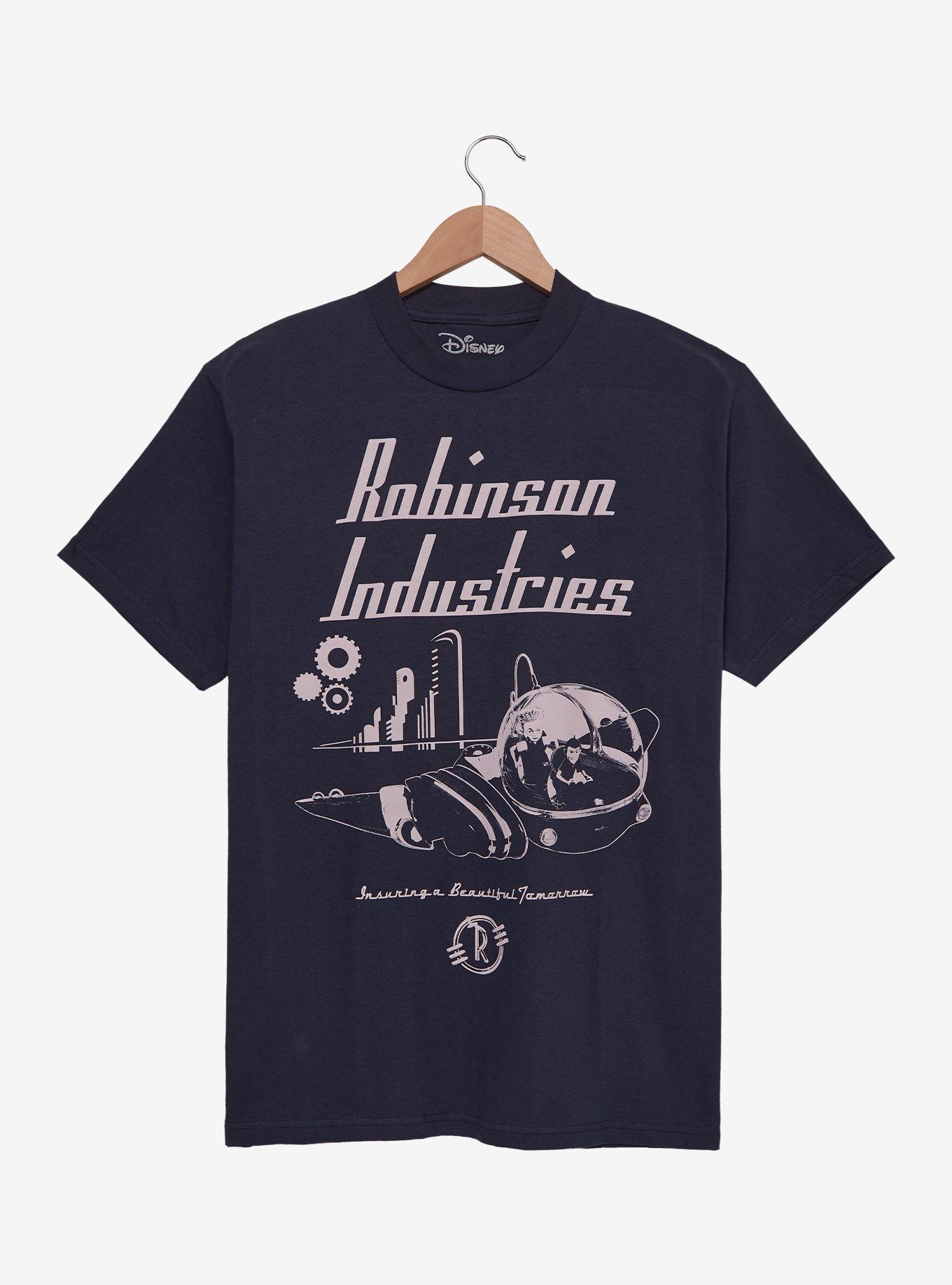 Disney Meet The Robinsons Robinson Industries Tonal Portrait T-Shirt - BoxLunch Exclusive, , hi-res