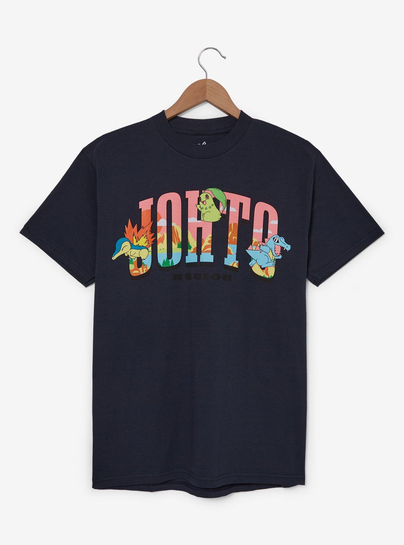 Pokémon Johto Region T-Shirt - BoxLunch Exclusive, , hi-res