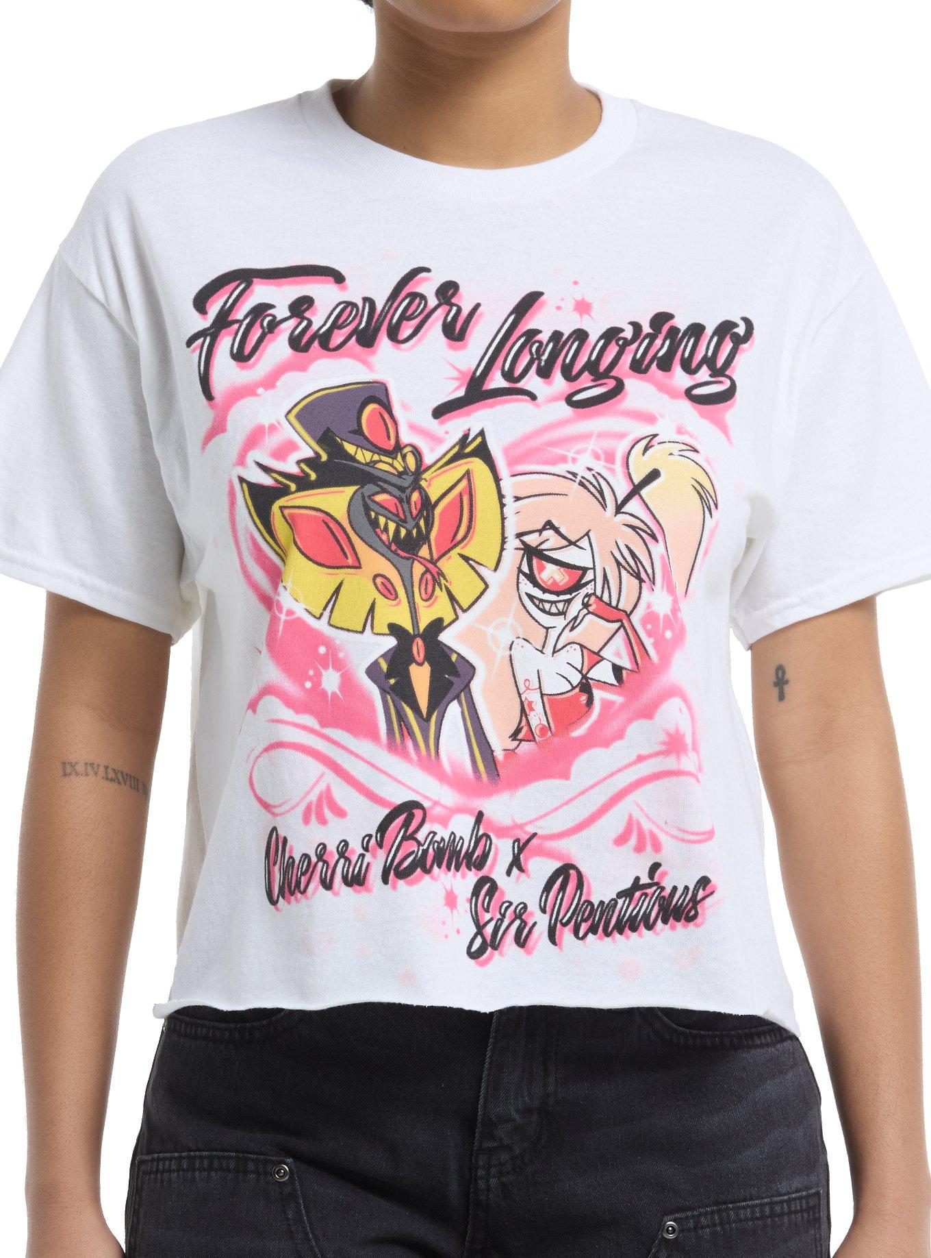 Hazbin Hotel Sir Pentious & Cherri Bomb T-Shirt, MULTI, hi-res