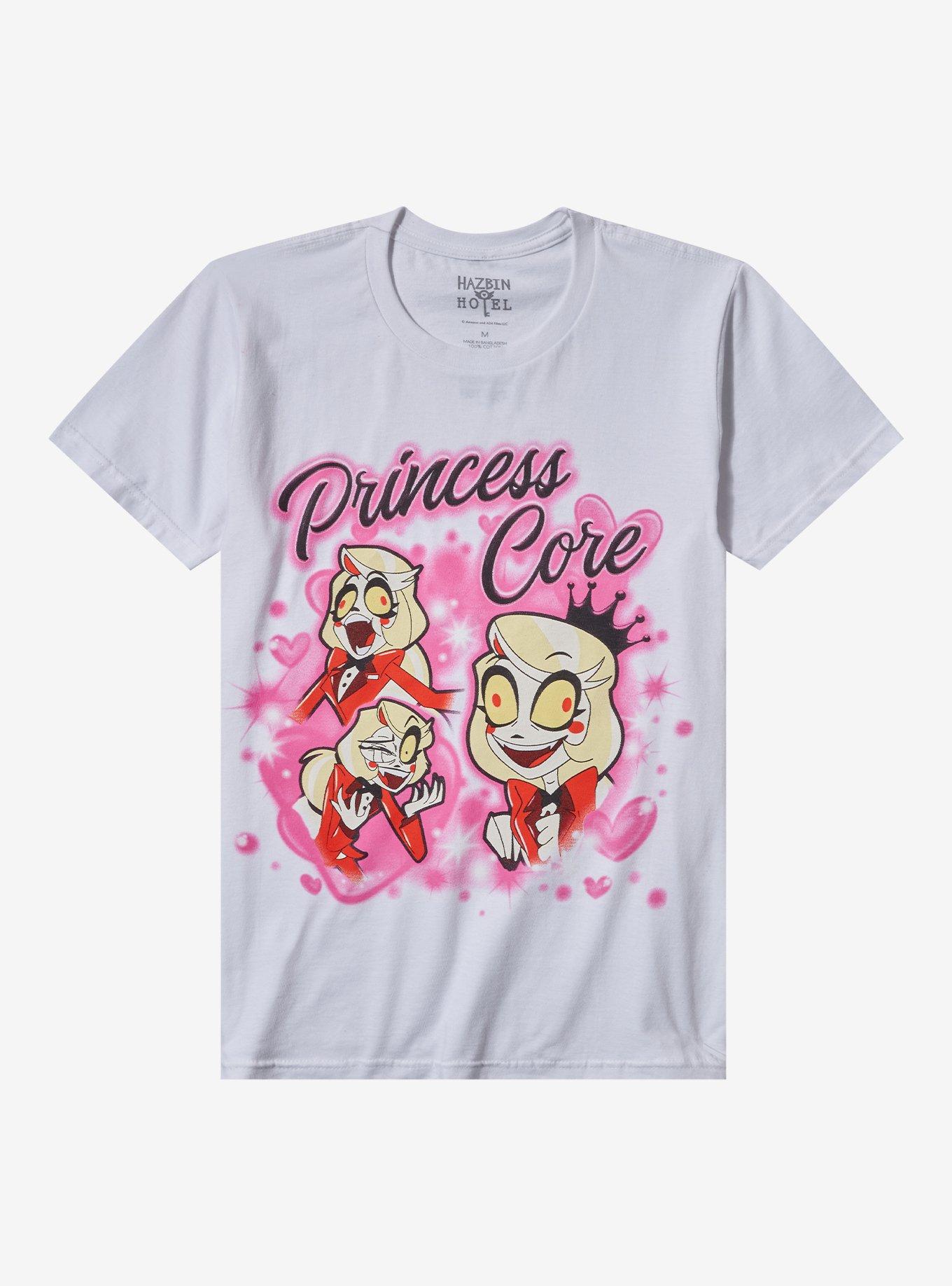 Hazbin Hotel Charlie Princess Core Airbrush T-Shirt, , hi-res