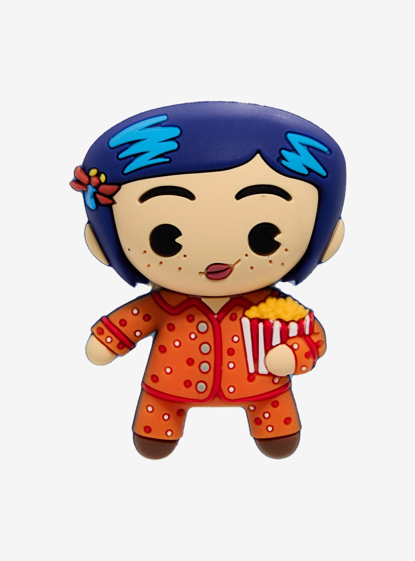Coraline Pajama Popcorn Figural Magnet, , hi-res