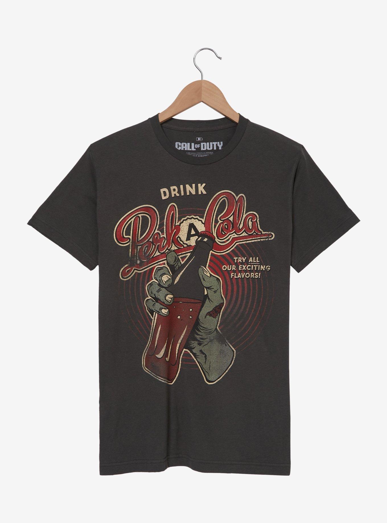 Call of Duty Drink Perk-A-Cola T-Shirt — BoxLunch Exclusive,All Products : American Fashion Style Bags On Sale Call of Duty Drink Perk-A-Cola T-Shirt — BoxLunch Exclusive,All Products : American Fashion Style Bags On Sale