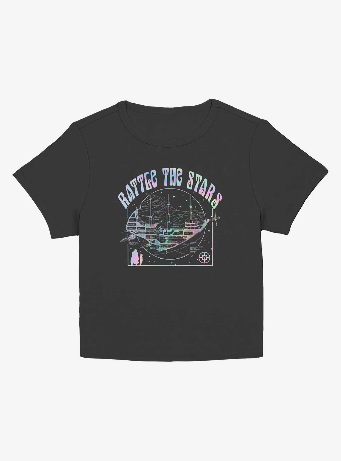 Disney Treasure Planet Celestial Planet Junior Baby Tee, BLACK, hi-res