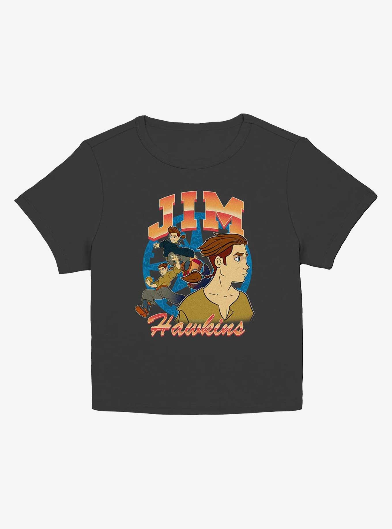 Disney Treasure Planet Jim Hawkins Multi Pose Junior Baby Tee - BLACK ...