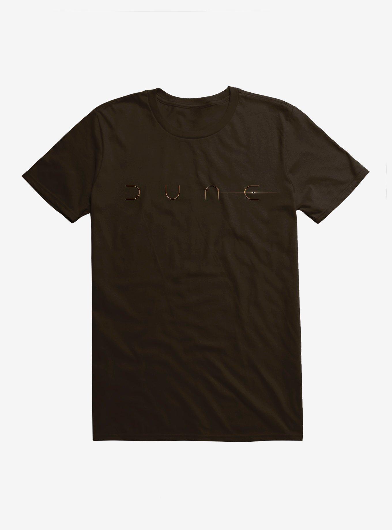 Dune Title Logo T-Shirt, DARK CHOCOLATE, hi-res