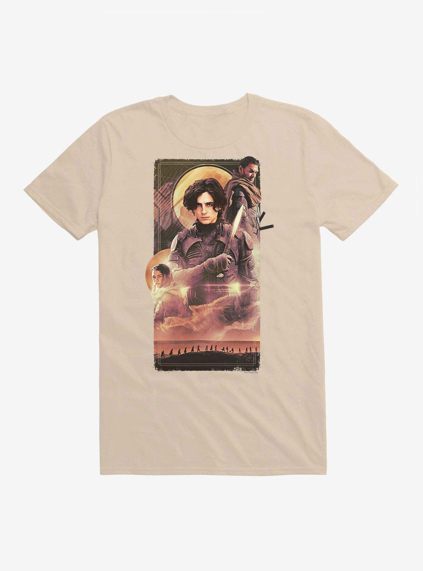 Dune Movie Poster T-Shirt, SAND, hi-res