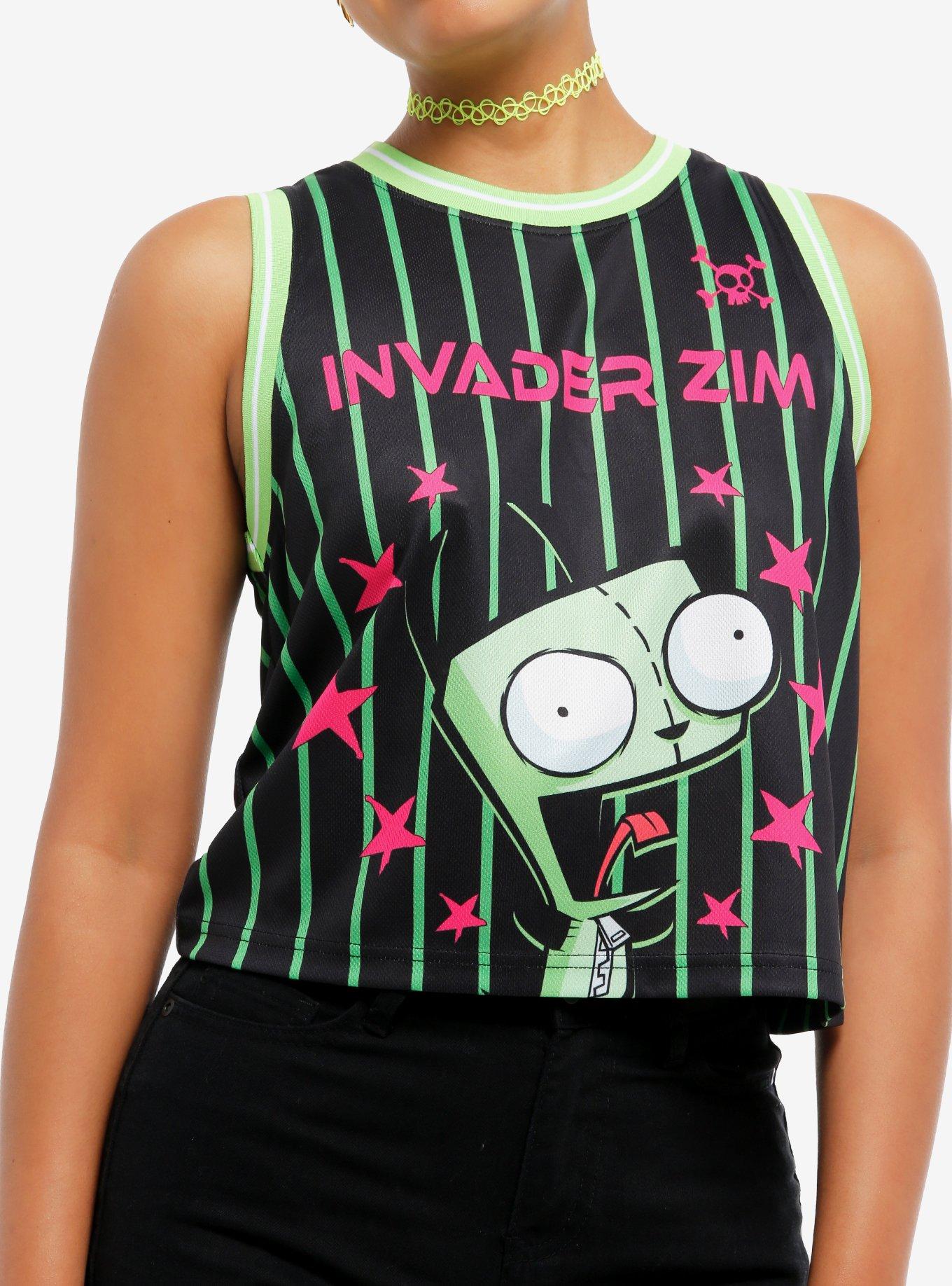Invader Zim GIR Screaming Girls Jersey Tank Top, , hi-res