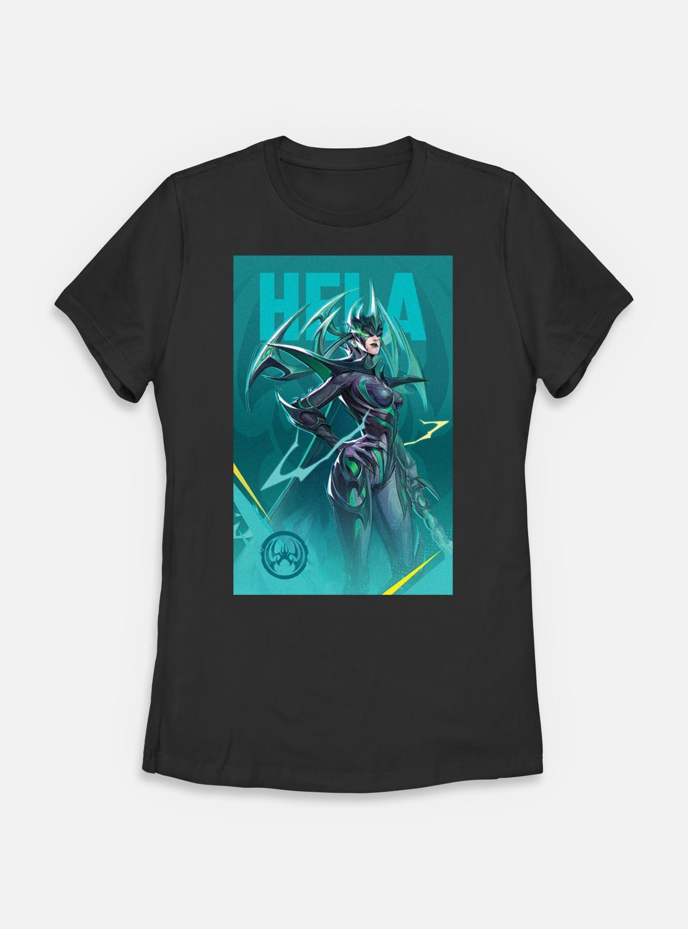 Marvel Rivals Hela Pose Womens T-Shirt, , hi-res