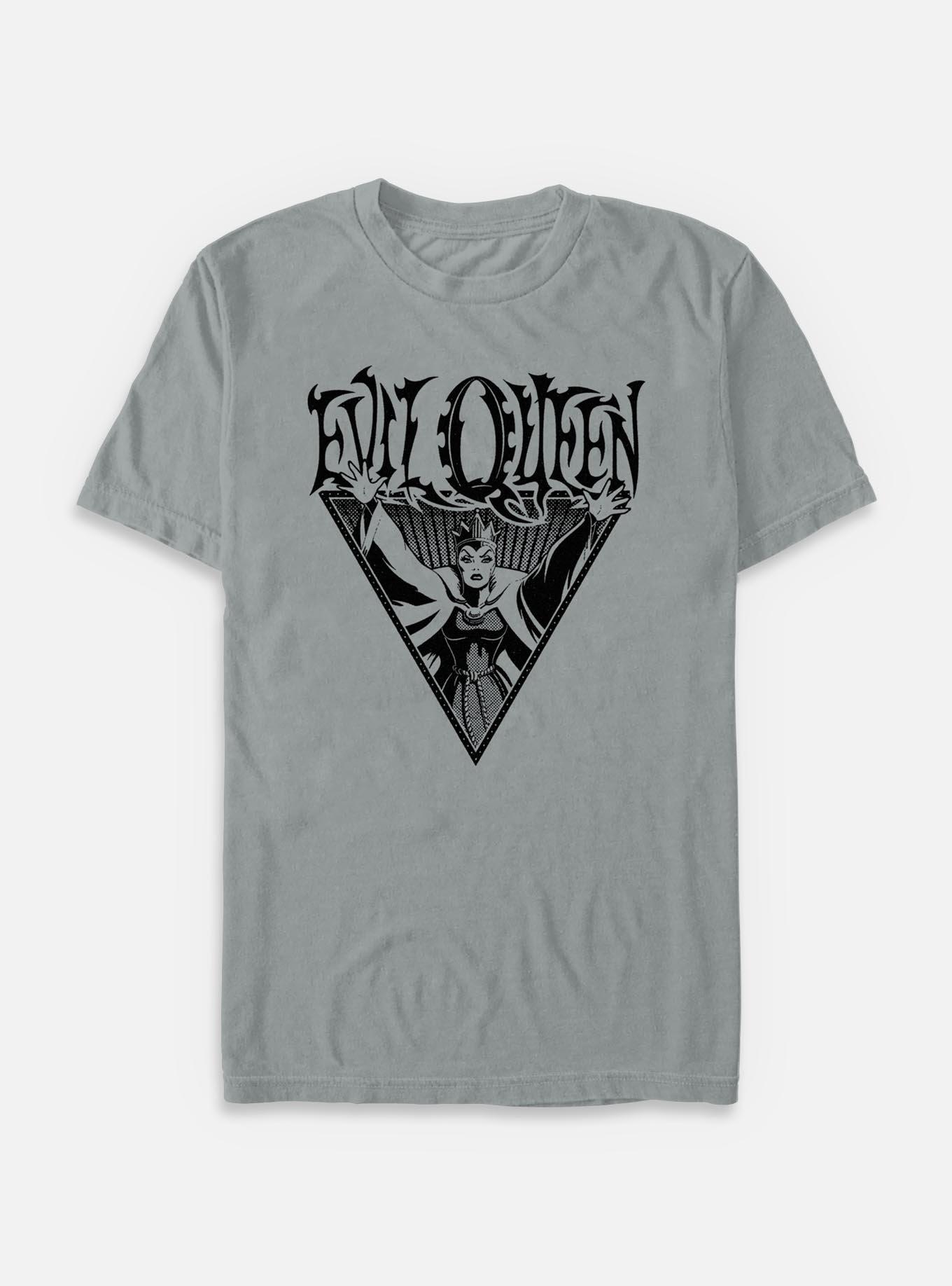 Disney Snow White and the Seven Dwarfs Evil Queen Enchanted Garment Dye T-Shirt, GRANITE, hi-res