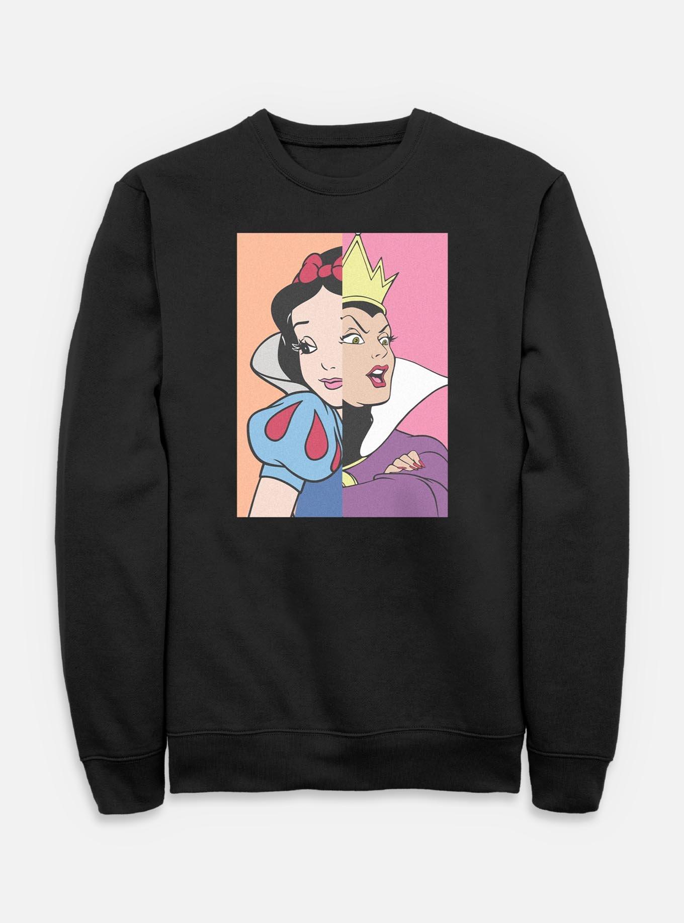 Disney Snow White and the Seven Dwarfs Snow Queen Split Sweatshirt, , hi-res