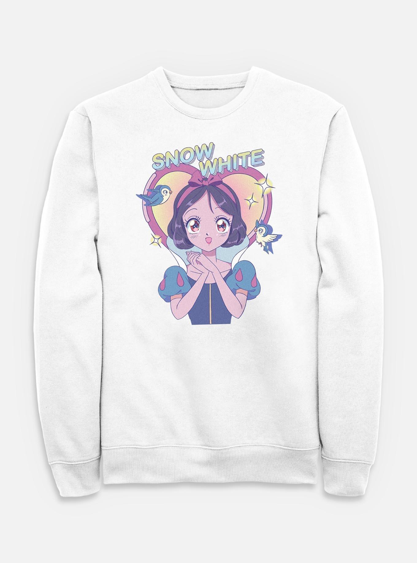 Disney Snow White and the Seven Dwarfs Anime Girly Pop Sweatshirt, , hi-res