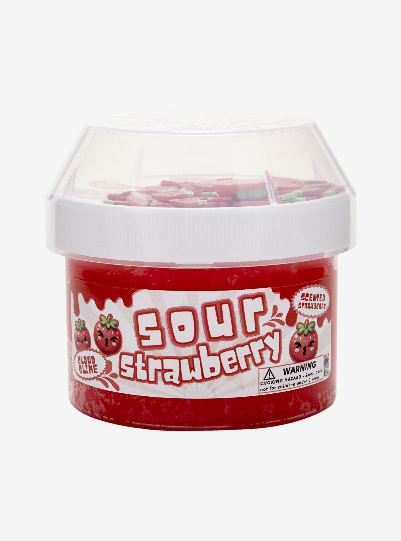 Dope Slimes Sour Strawberry Scented Slime, , hi-res