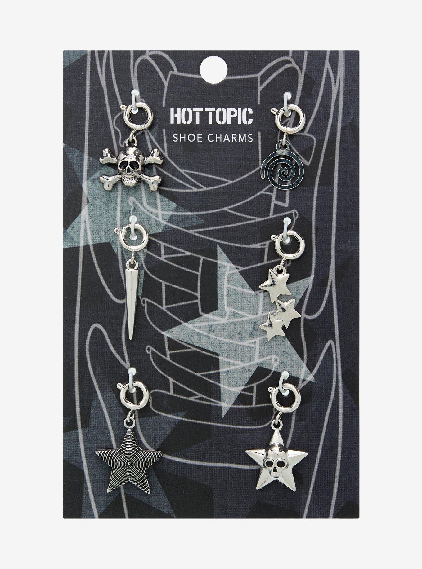 Stars & Skulls Shoe Charm Set, , hi-res