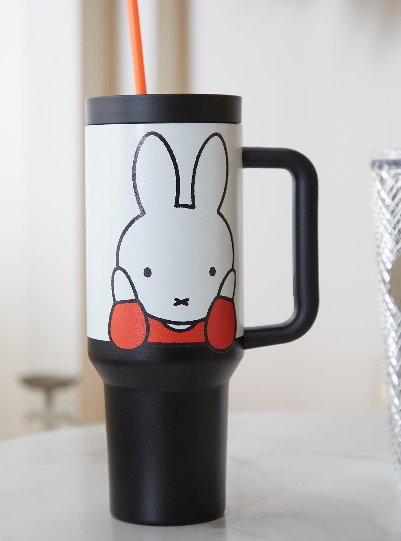 Miffy Face Straw Tumbler With Handle, , hi-res