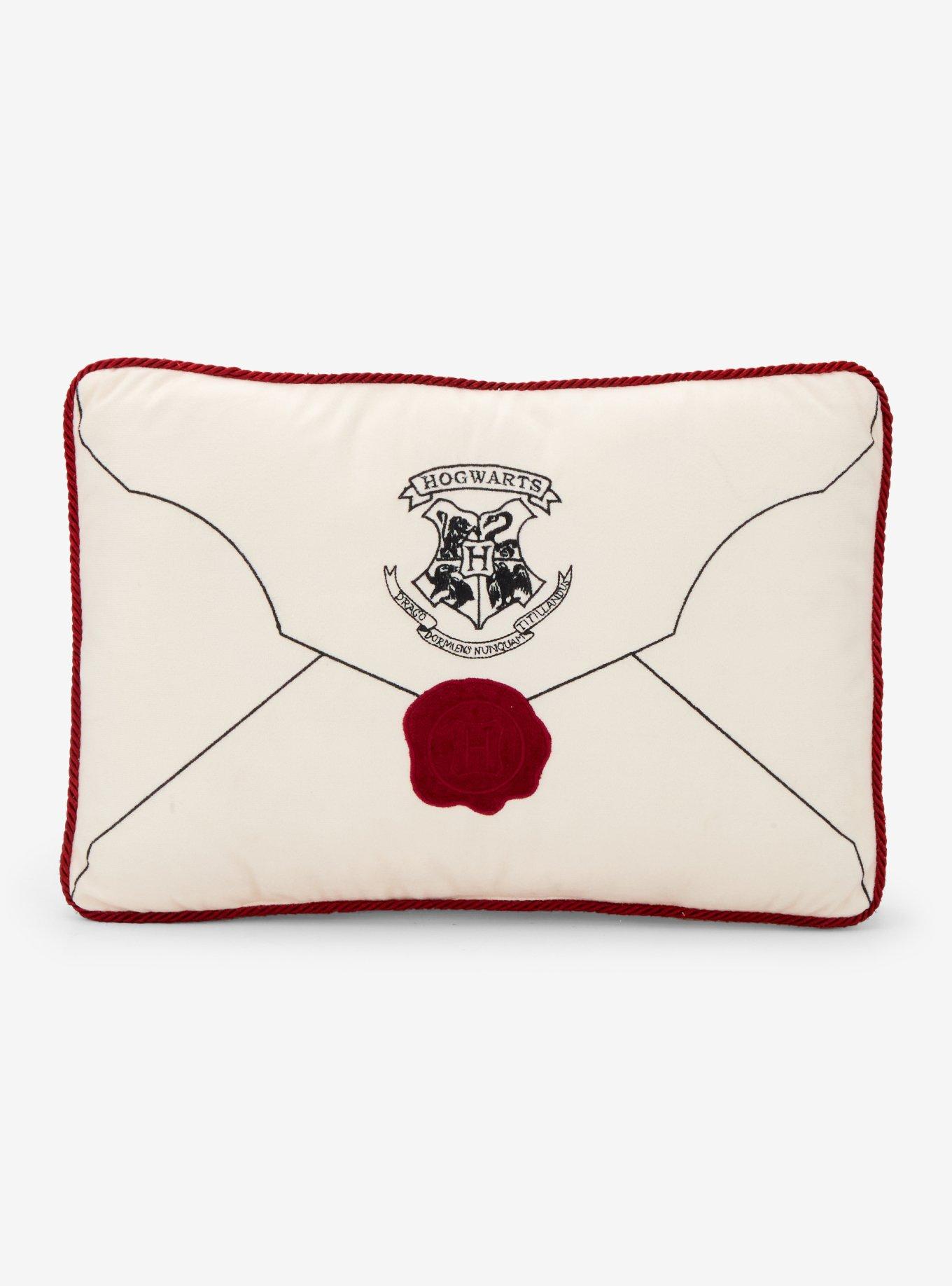 Harry Potter Hogwarts Letter Figural Pillow - BoxLunch Exclusive, , hi-res