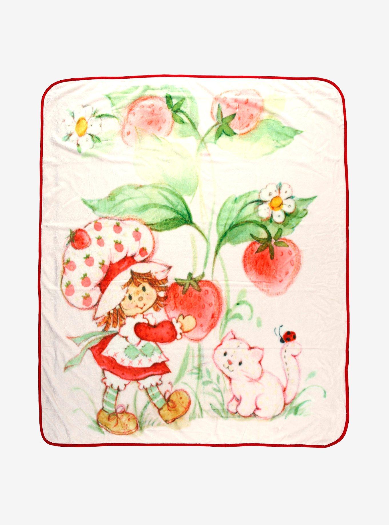 Strawberry Shortcake Custard & Strawberry Throw - BoxLunch Exclusive, , hi-res
