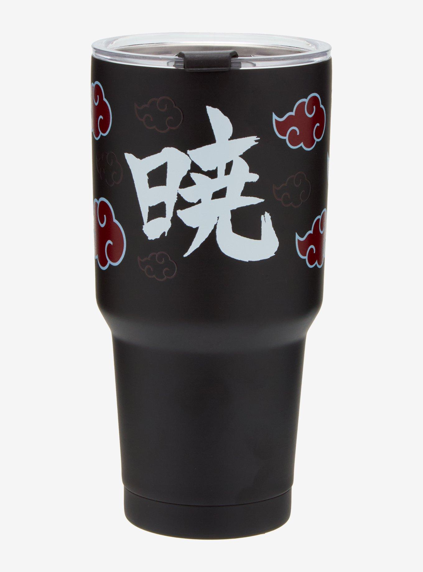 Naruto Shippuden Akatsuki Cloud Travel Mug - BoXLunch Exclusive, , hi-res