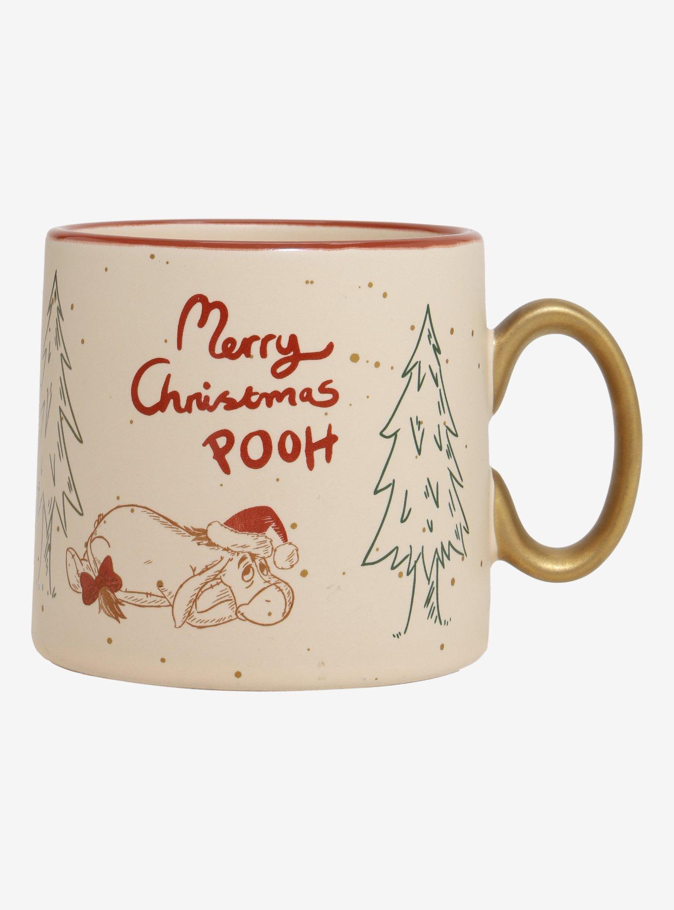Disney Winnie the Pooh Merry Christmas Mug — BoxLunch Exclusive, , hi-res