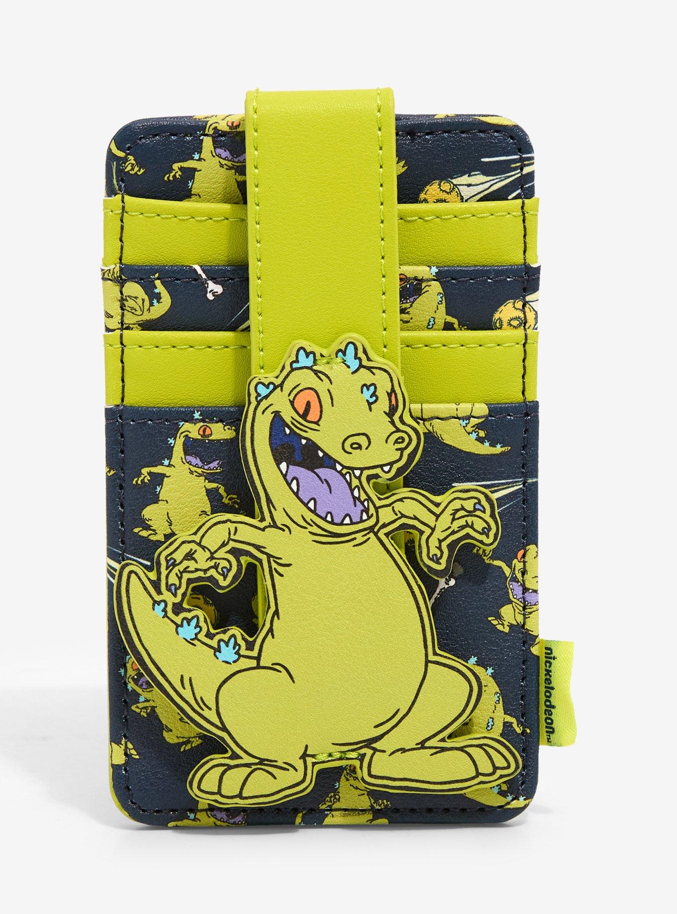 Loungefly Rugrats Reptar Vertical Cardholder, , hi-res