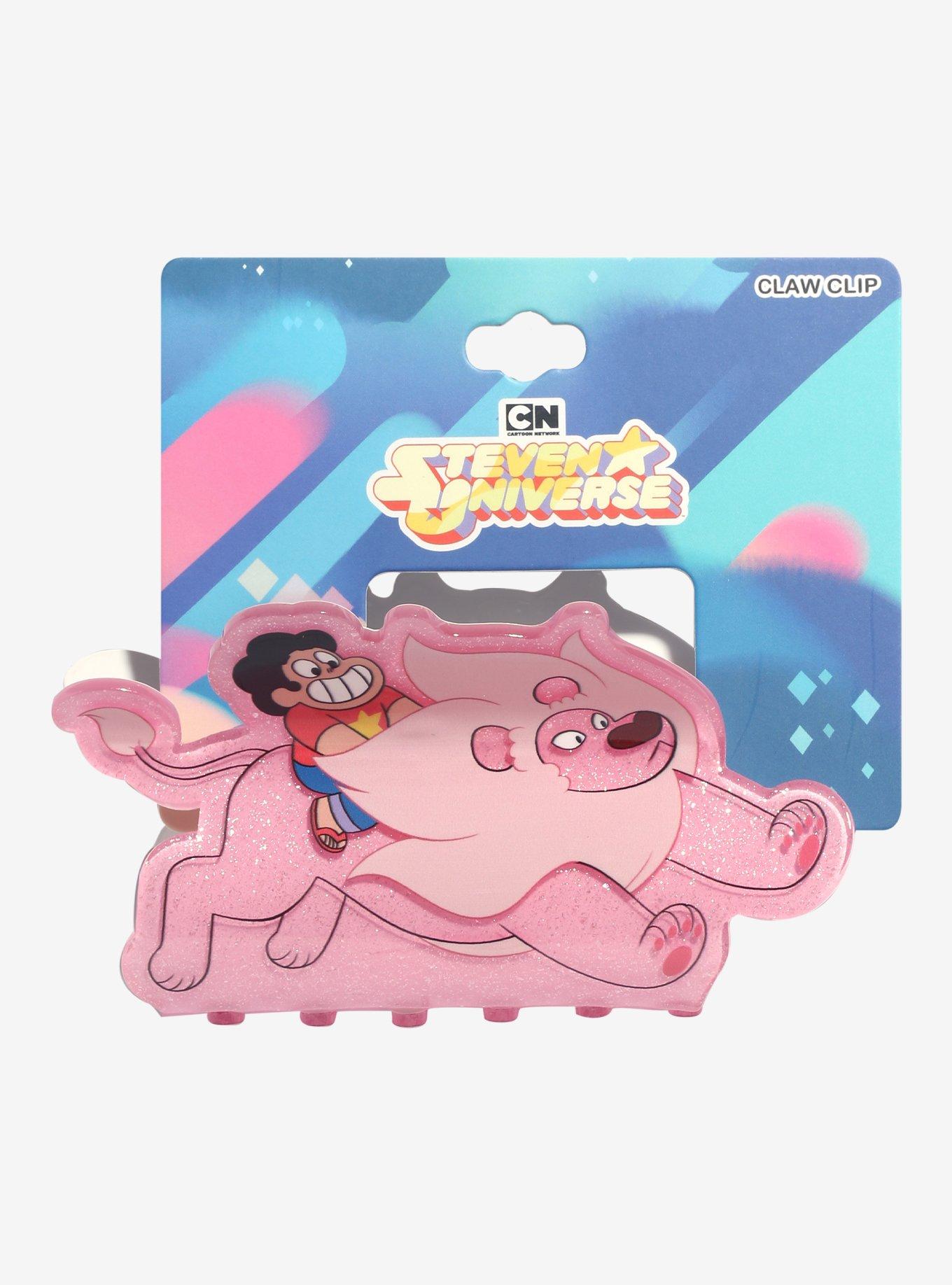 Steven Universe Steven & Lion Glitter Figural Claw Clip - BoxLunch Exclusive, , hi-res