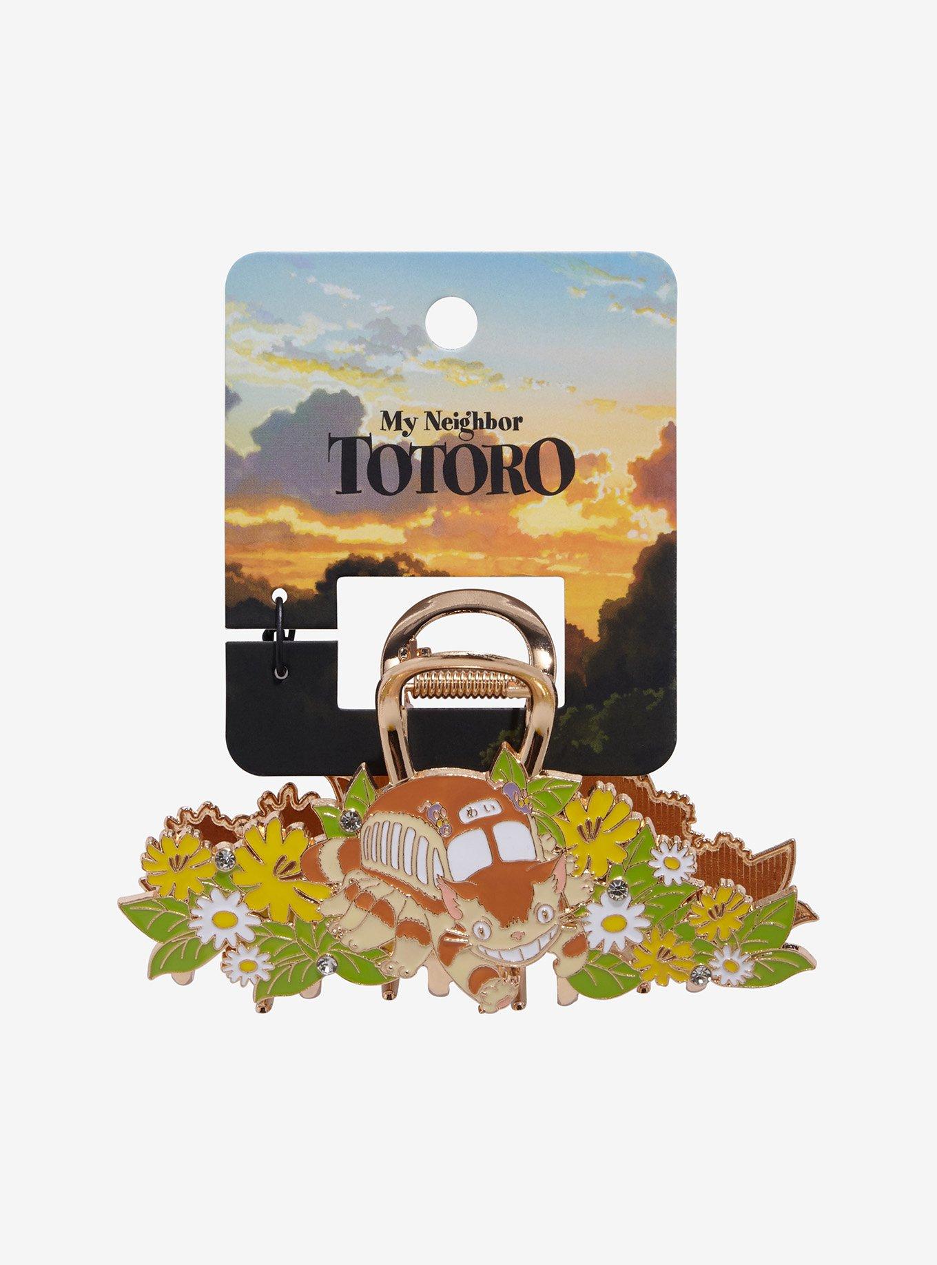 Studio Ghibli® My Neighbor Totoro Floral Catbus Claw Clip, , hi-res
