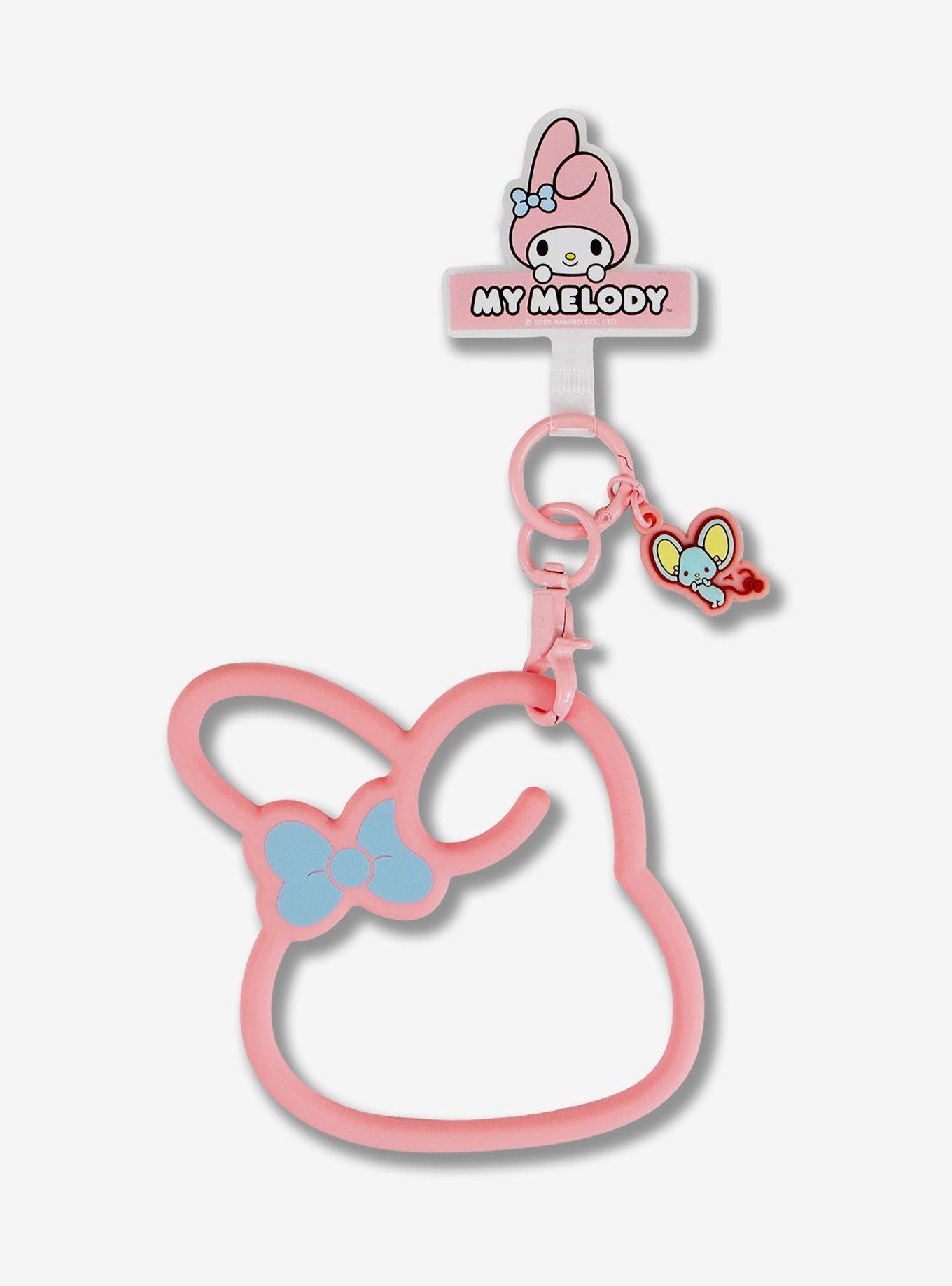 Sonix Sanrio My Melody Silhouette Phone Charm Wristlet