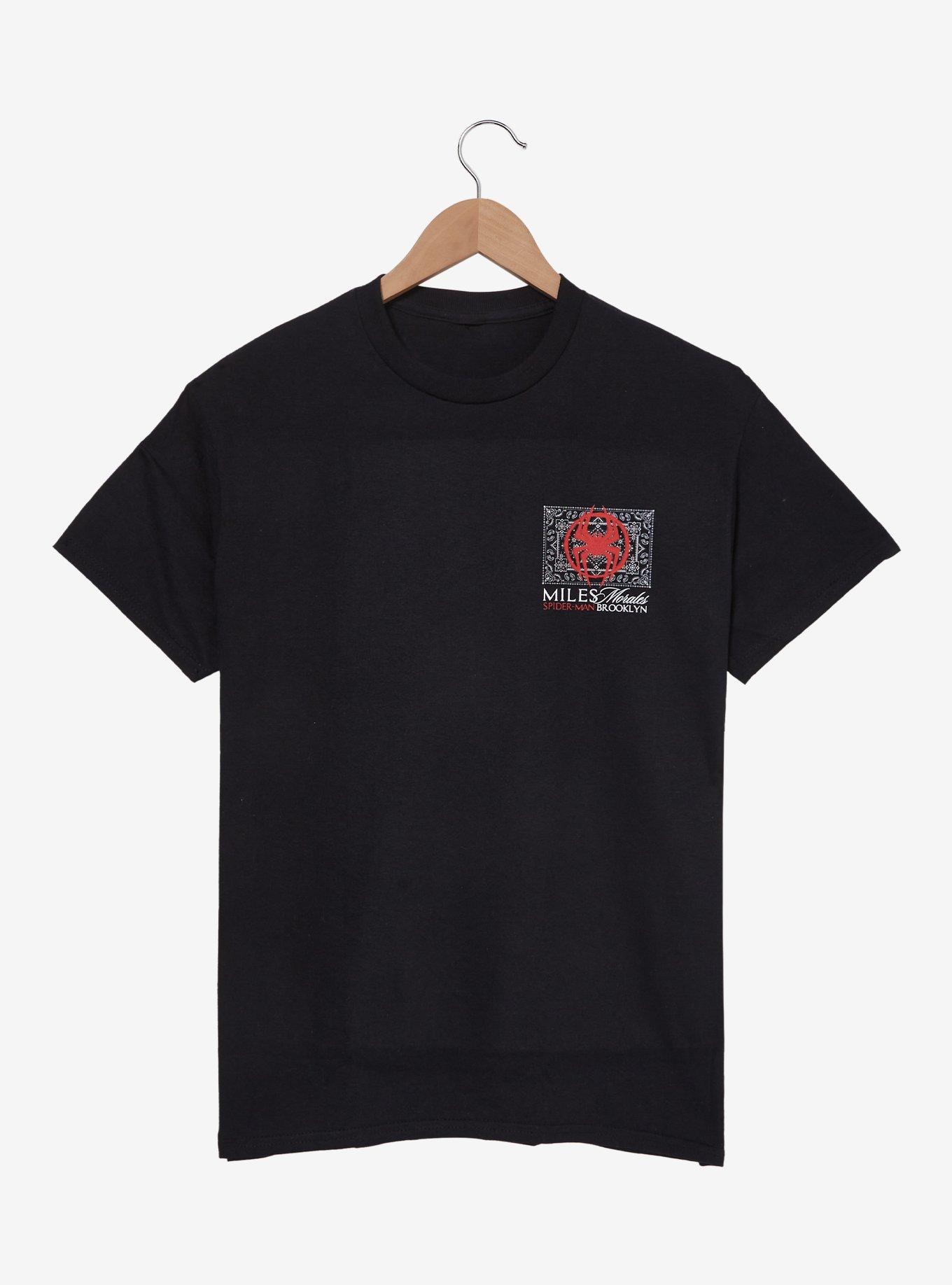 Marvel Spider-Man: Across the Spider-Verse Miles Morales T-Shirt — BoxLunch Exclusive, , hi-res