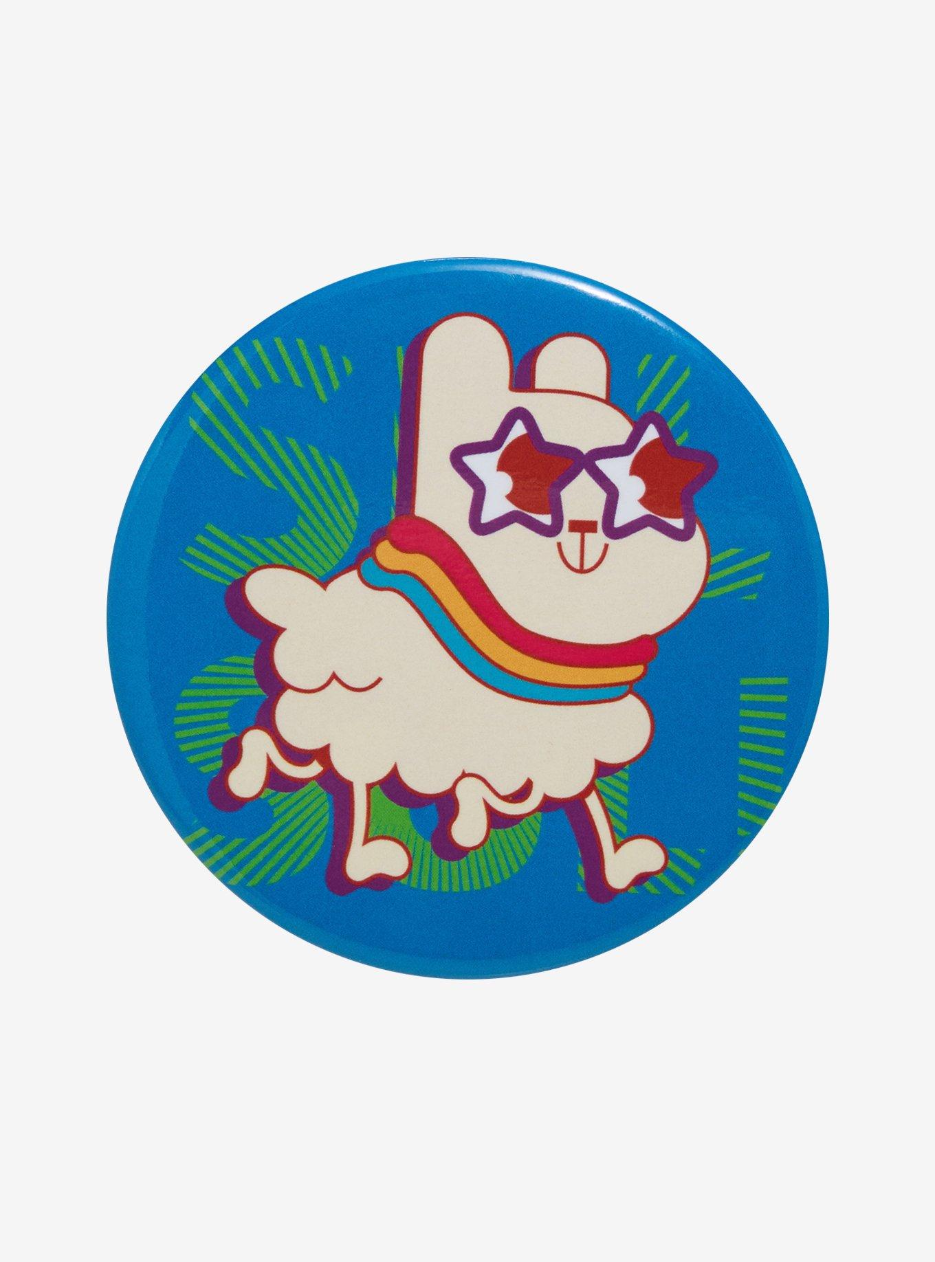 The Sims Sul Sul Llama 3 Inch Button, , hi-res