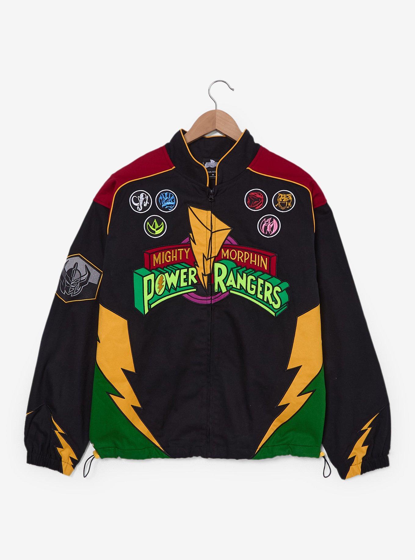 Mighty Morphin Power Rangers Moto Jacket - BoxLunch Exclusive, , hi-res