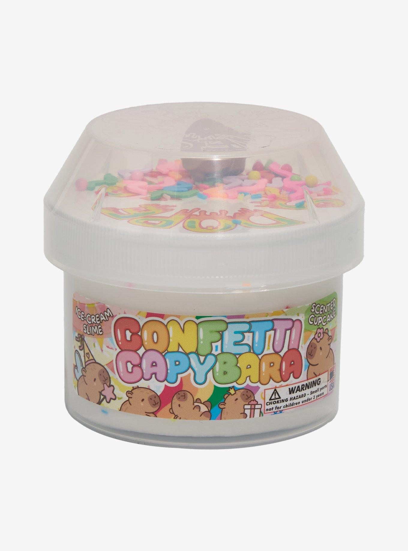 Confetti Capybara Slime Kit, , hi-res