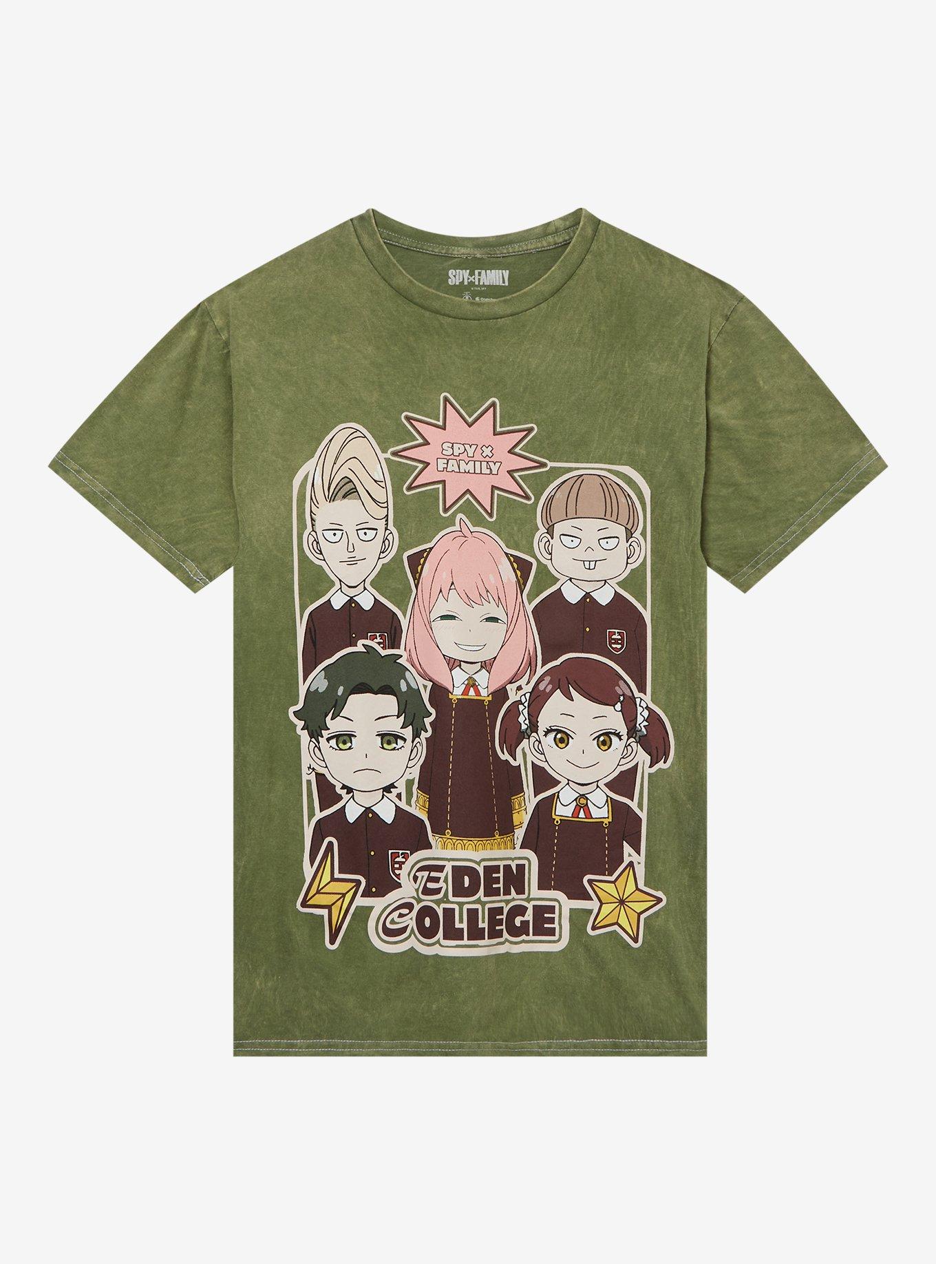Spy X Family Anya Group Green Wash Girls T-Shirt, , hi-res