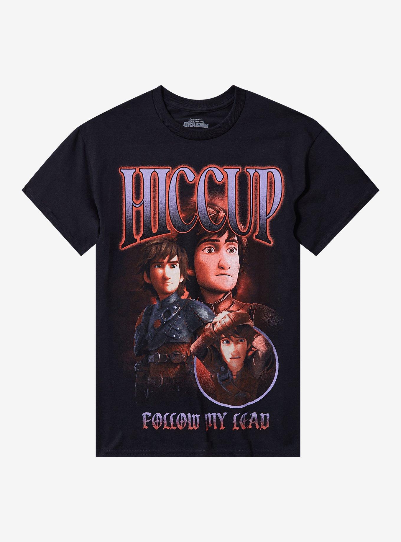 How To Train Your Dragon Hiccup Collage T-Shirt, , hi-res