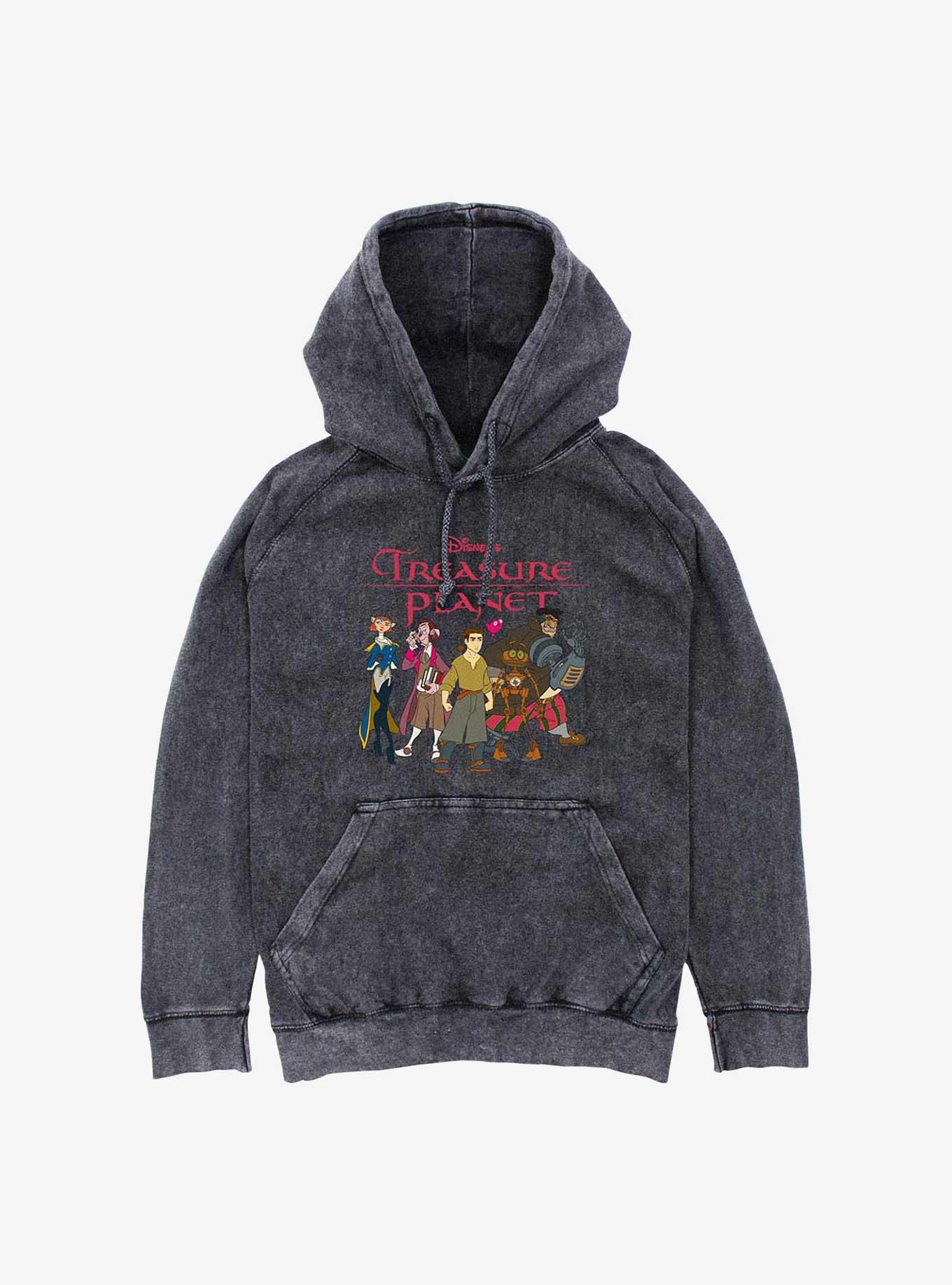 Disney Treasure Planet Treasure Planet Group Mineral Wash Hoodie, , hi-res