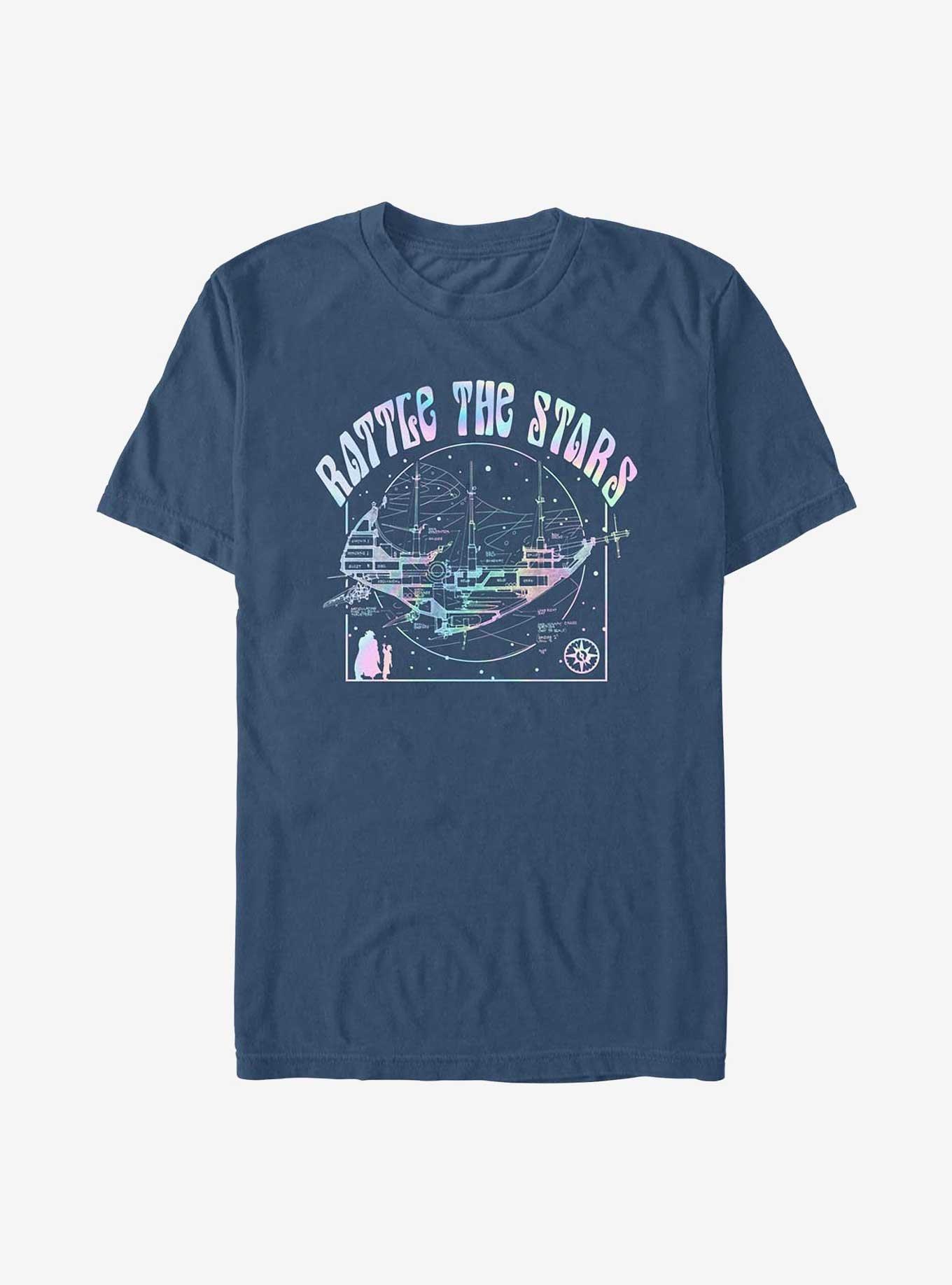 Disney Treasure Planet Celestial Planet Garment Dye T-Shirt, MIDNIGHT, hi-res