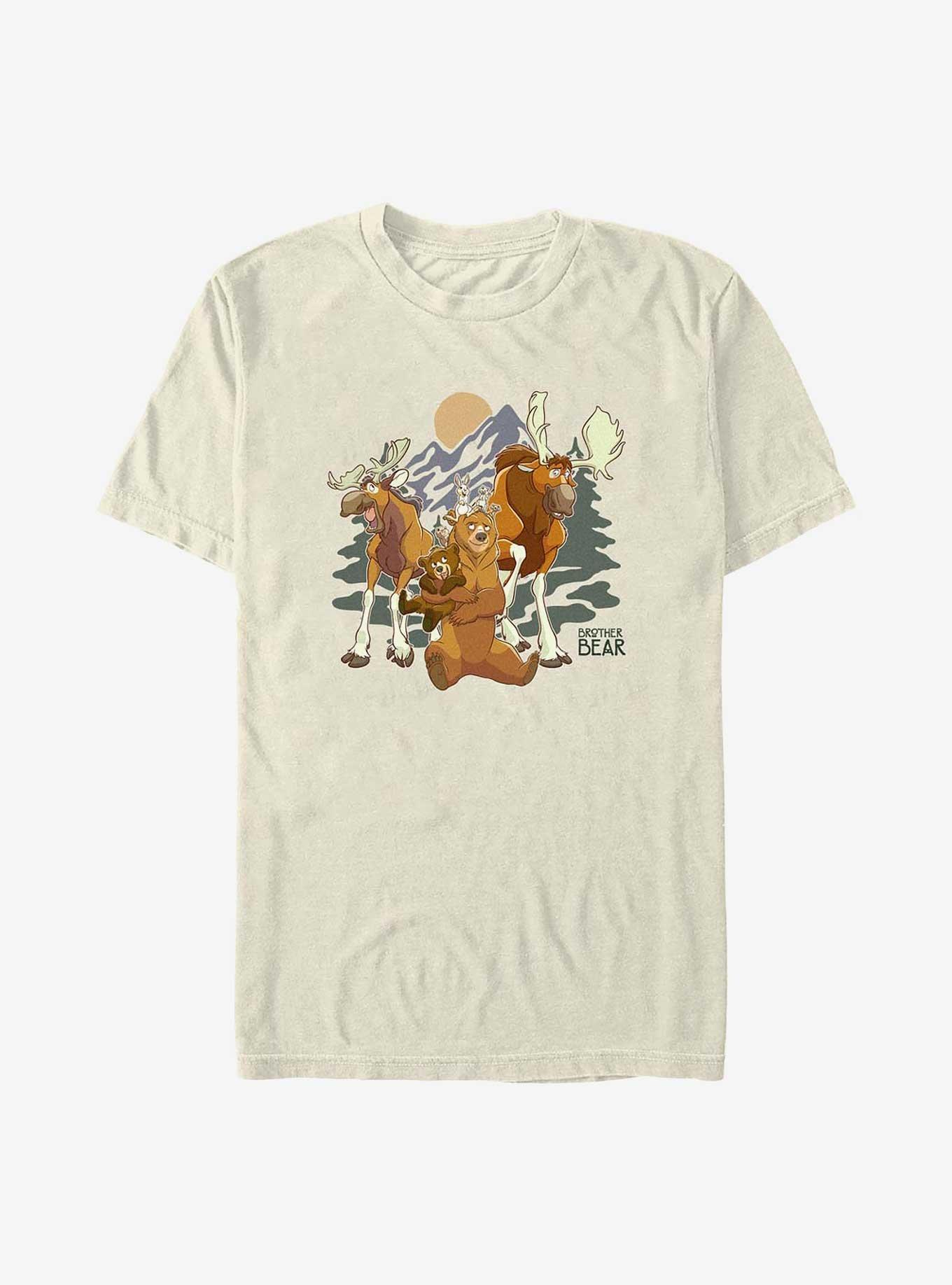 Disney Brother Bear Outdoor Group Shot Garment Dye T-Shirt, , hi-res