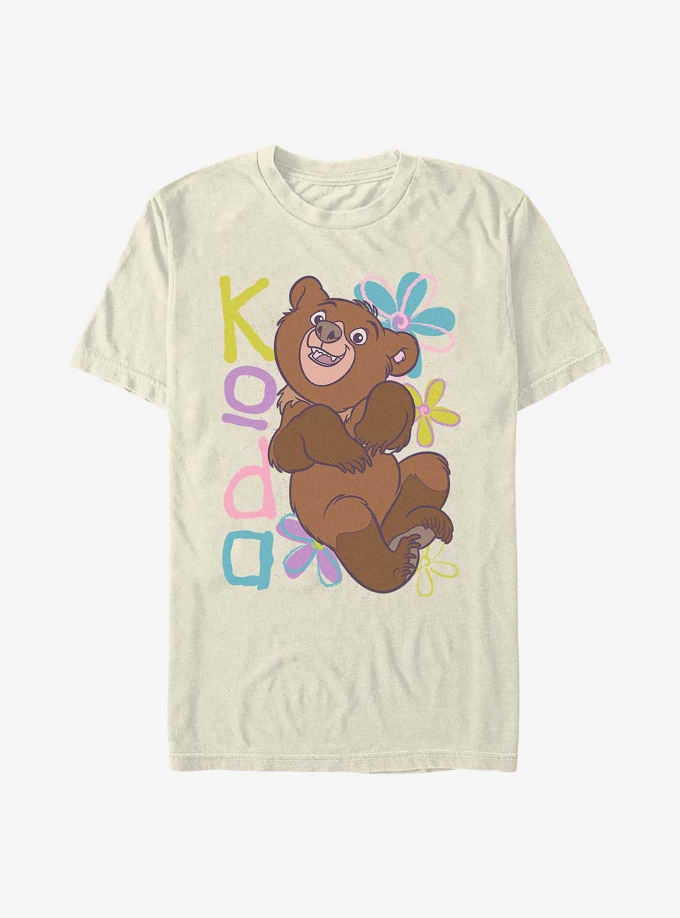 Disney Brother Bear Flower Power Koda Garment Dye T-Shirt