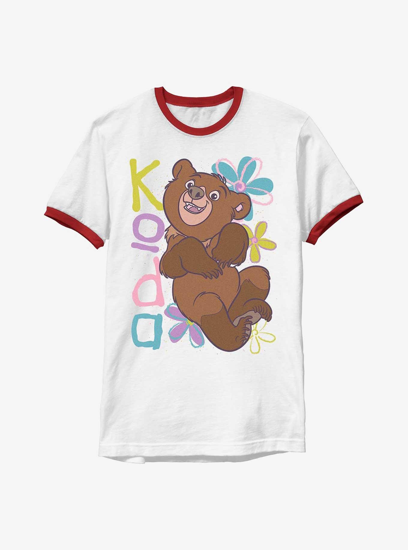 Disney Brother Bear Flower Power Koda Ringer T-Shirt, , hi-res