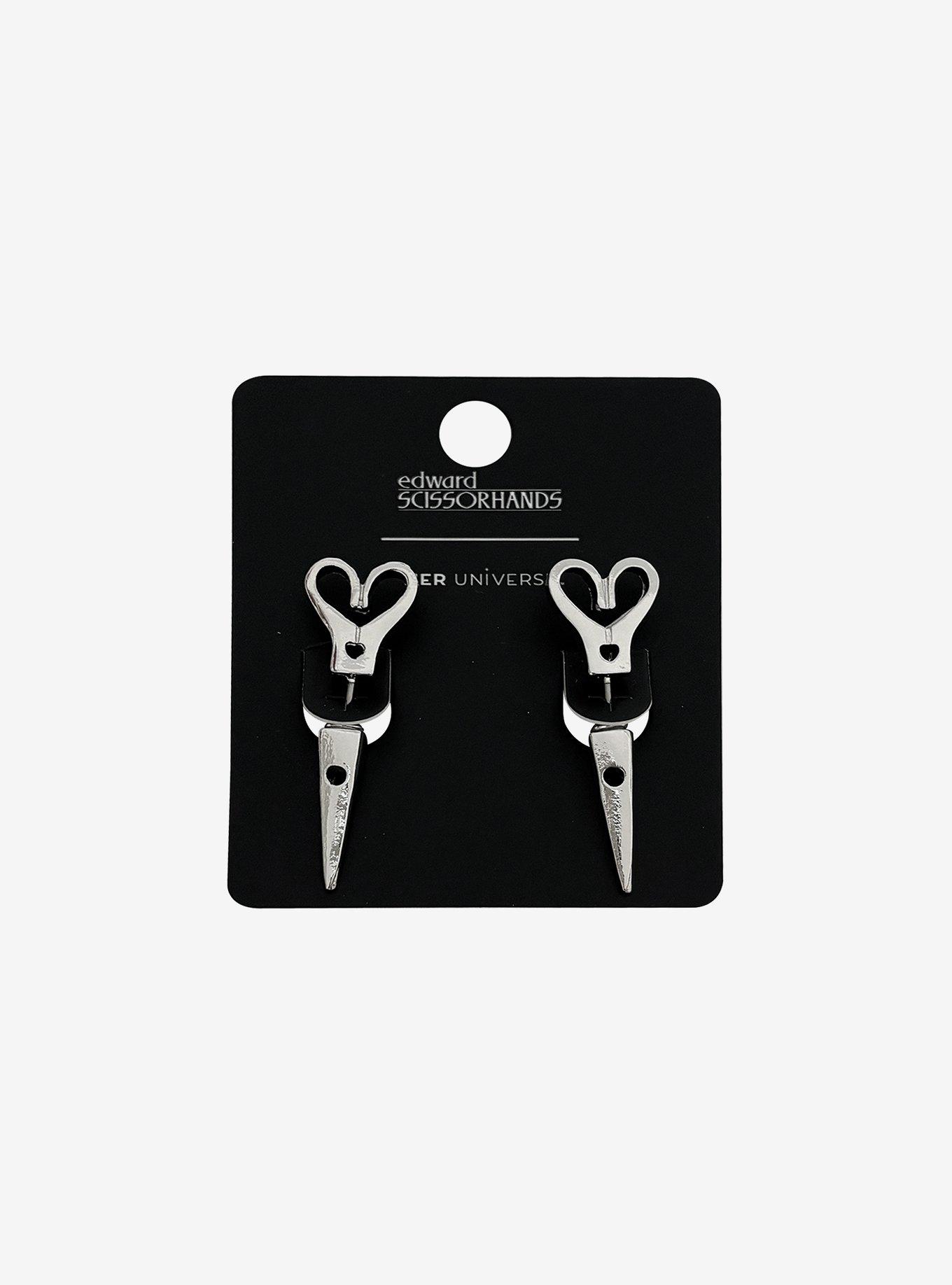 Her Universe Edward Scissorhands Scissors Front/Back Earrings, , hi-res